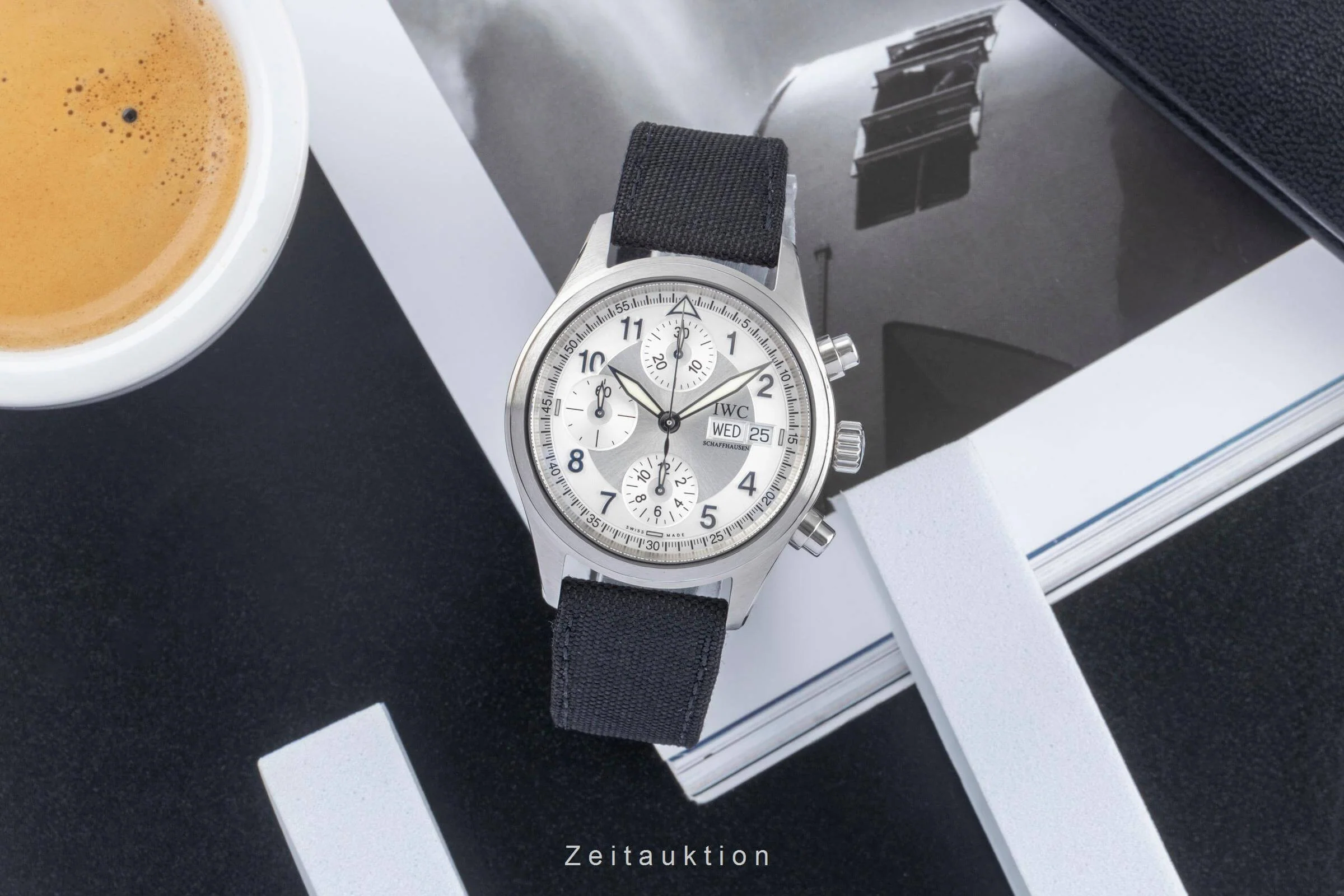 IWC Fliegerchronograph chronograph steel automatic men's watch IW370628  [2405593] - Image 3