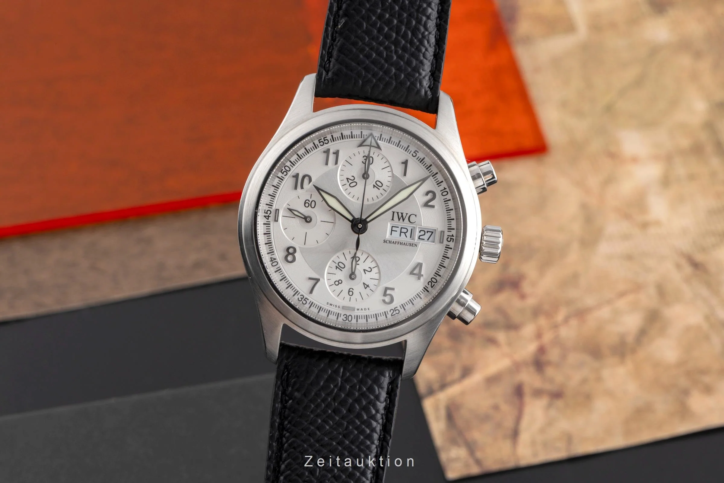 IWC Fliegerchronograph chronograph steel automatic men's watch IW370628  [2502421] - Image 2