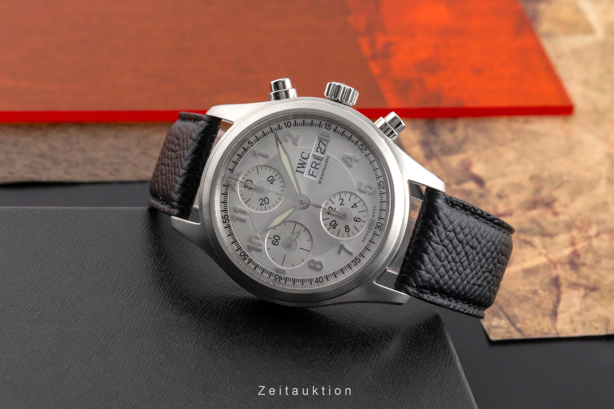 IWC Fliegerchronograph chronograph steel automatic men's watch IW370628  [2502421] - Image 3