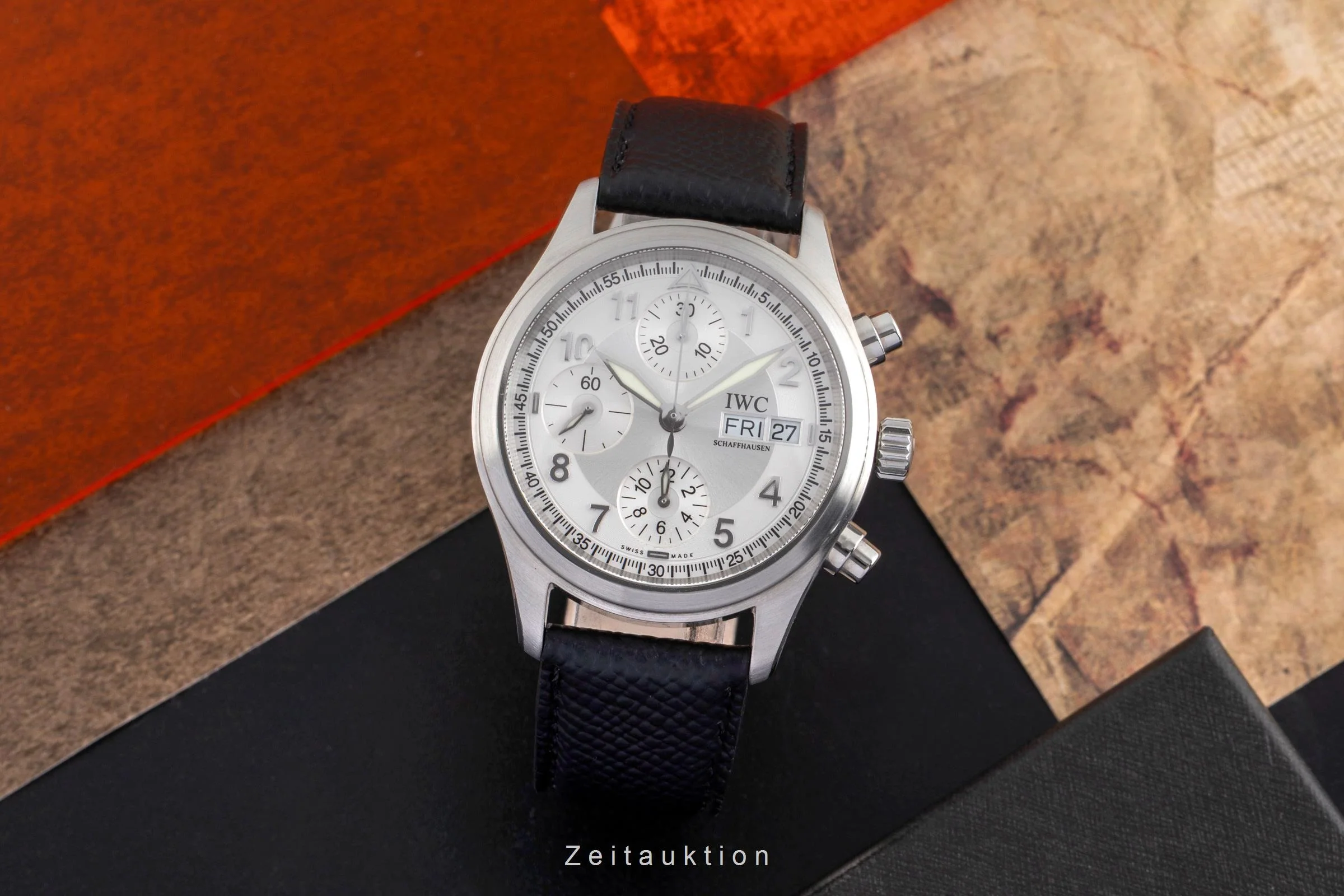 IWC Fliegerchronograph chronograph steel automatic men's watch IW370628  [2502421] - Image 4