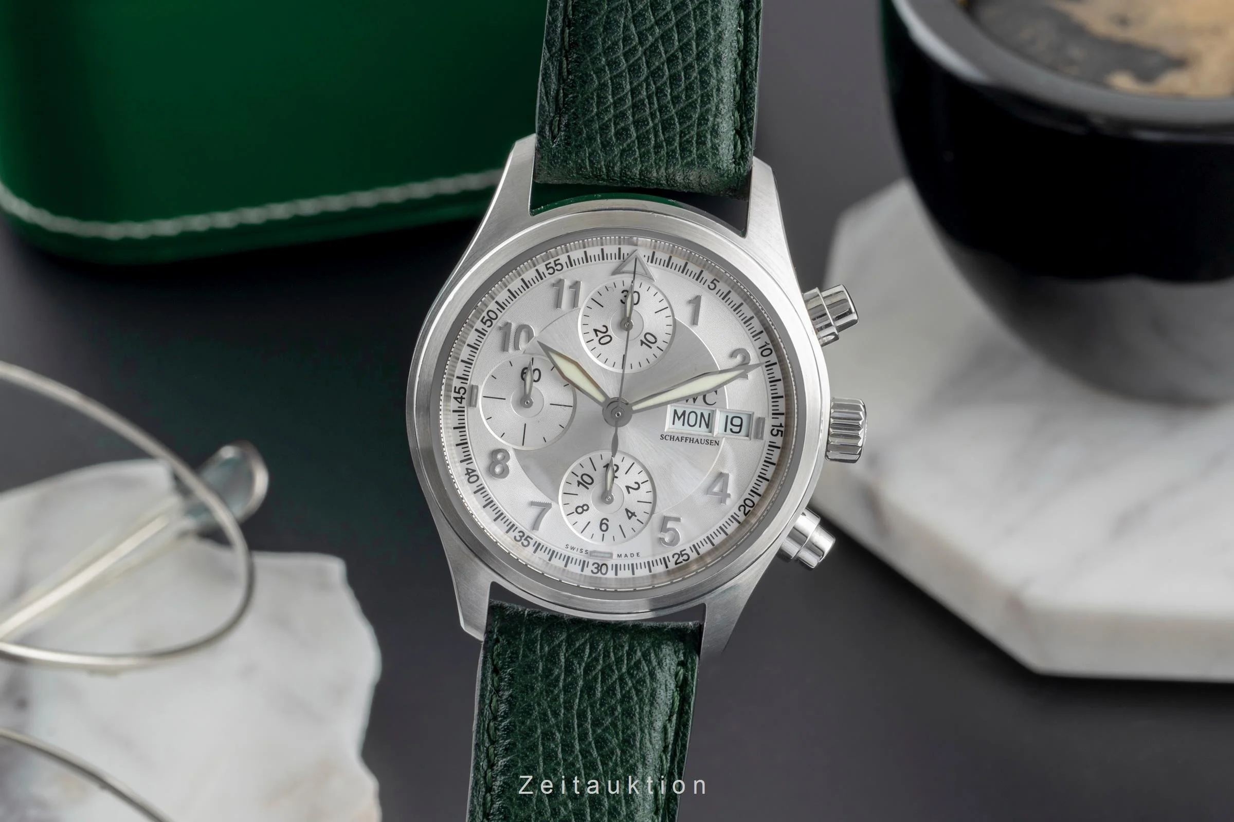 IWC Fliegerchronograph chronograph steel automatic men's watch IW370628 LP: 7700EUR  [2503719] - Image 2