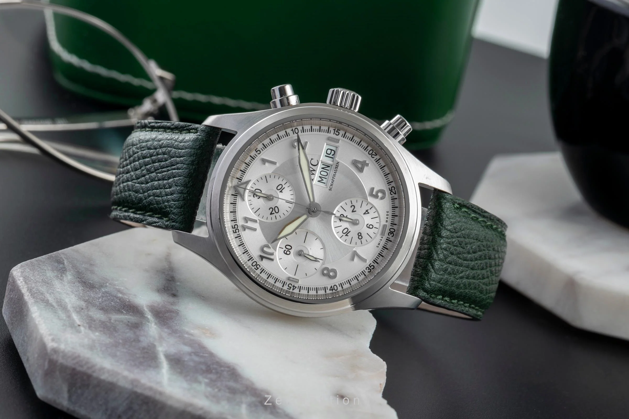 IWC Fliegerchronograph chronograph steel automatic men's watch IW370628 LP: 7700EUR  [2503719] - Image 3