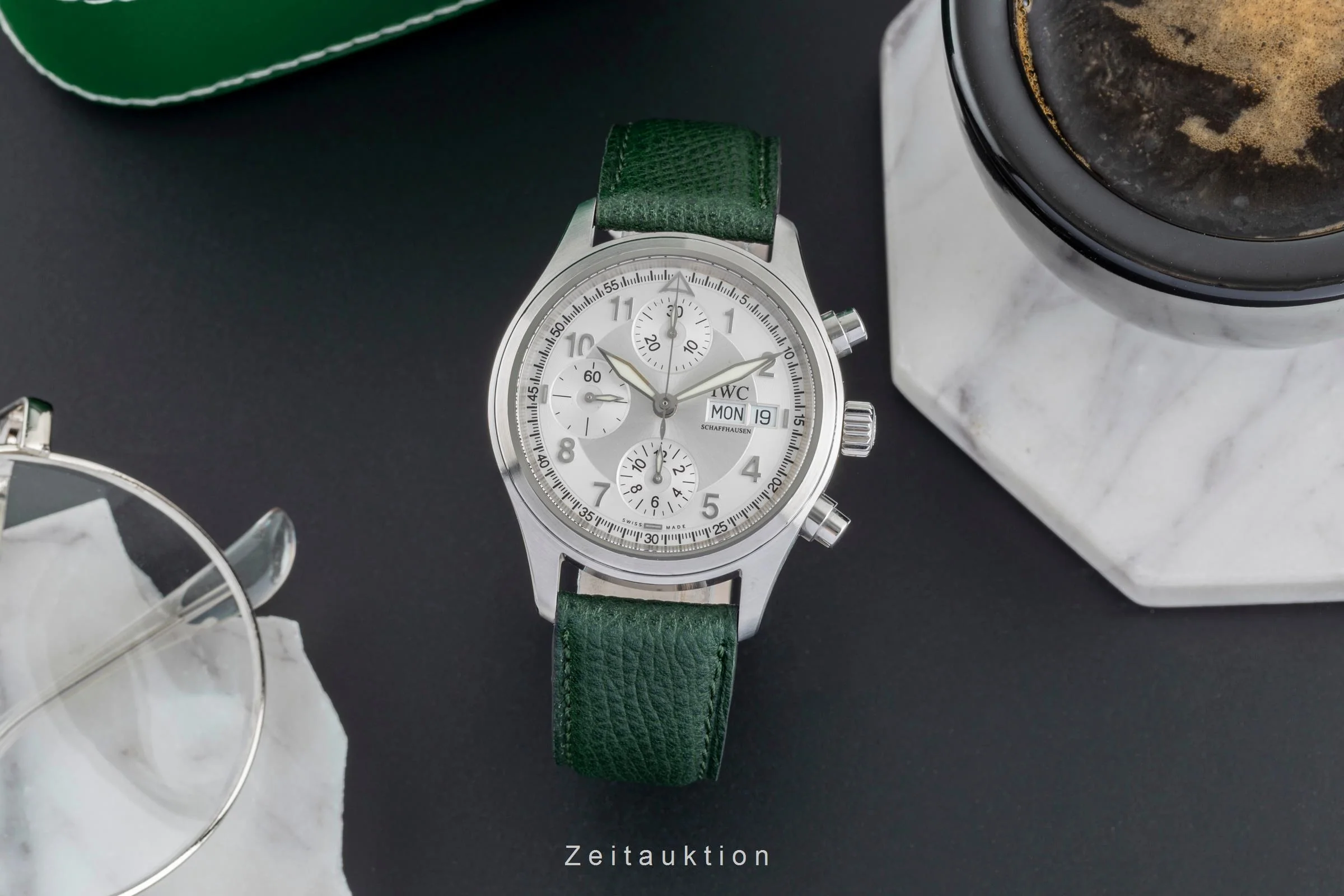 IWC Fliegerchronograph chronograph steel automatic men's watch IW370628 LP: 7700EUR  [2503719] - Image 4