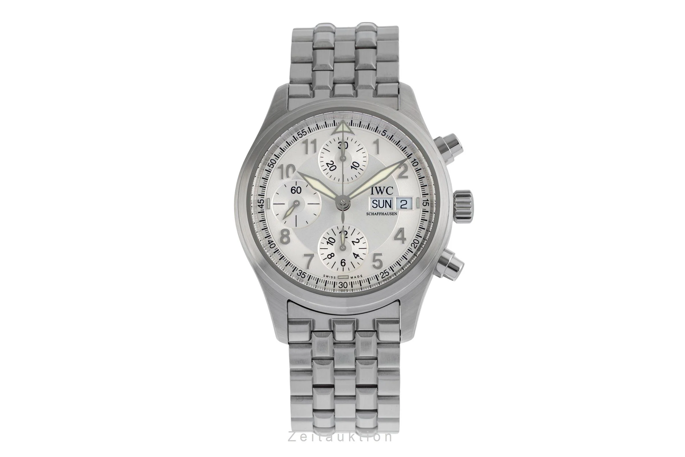 IWC Fliegerchronograph chronograph steel automatic men's watch IW370628 LP: 8600EUR  [2504316] - Image 5