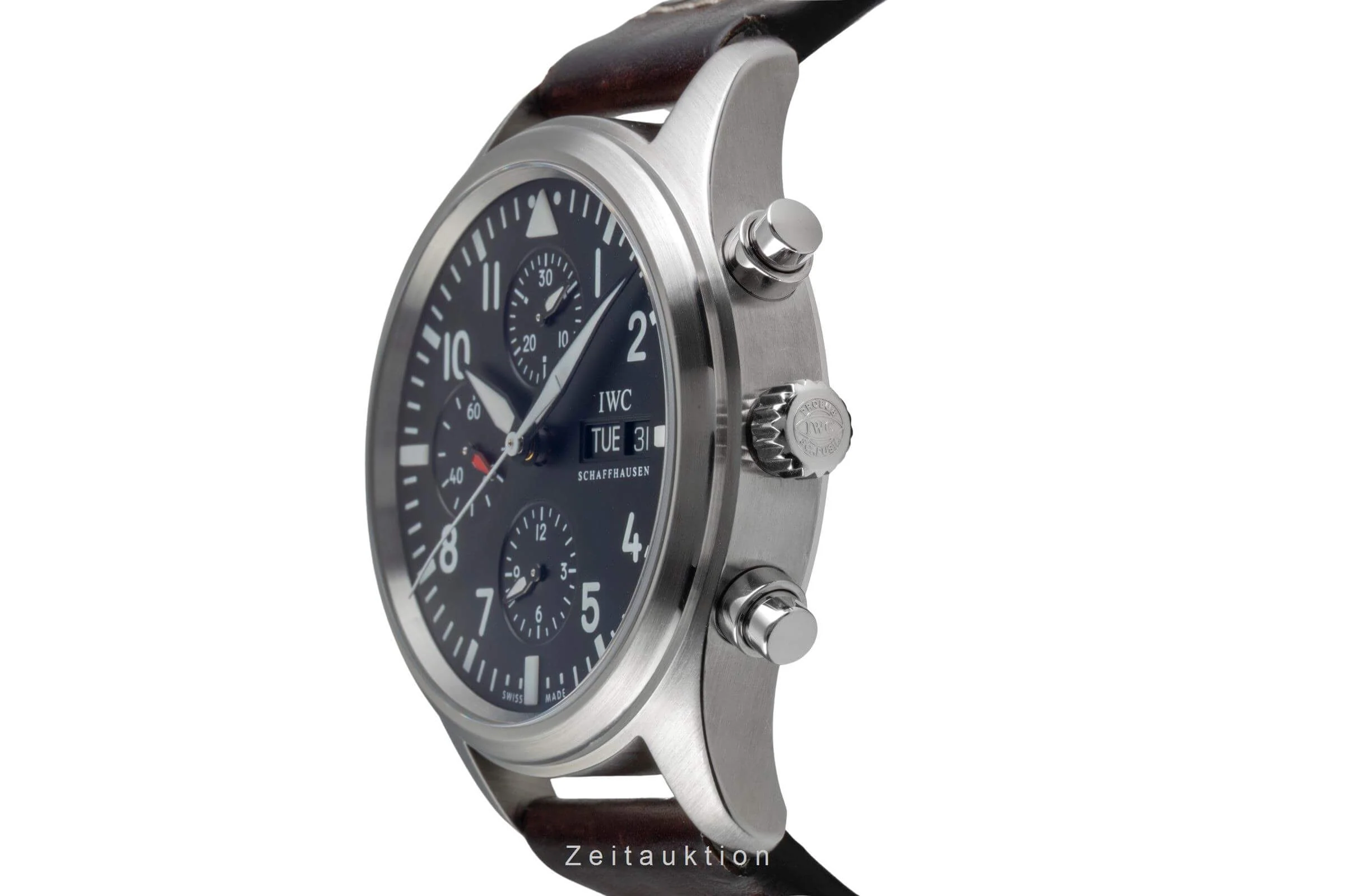 IWC Fliegerchronograph chronograph steel automatic men's watch IW371701 LP: 7700EUR  [2501537] - Image 7