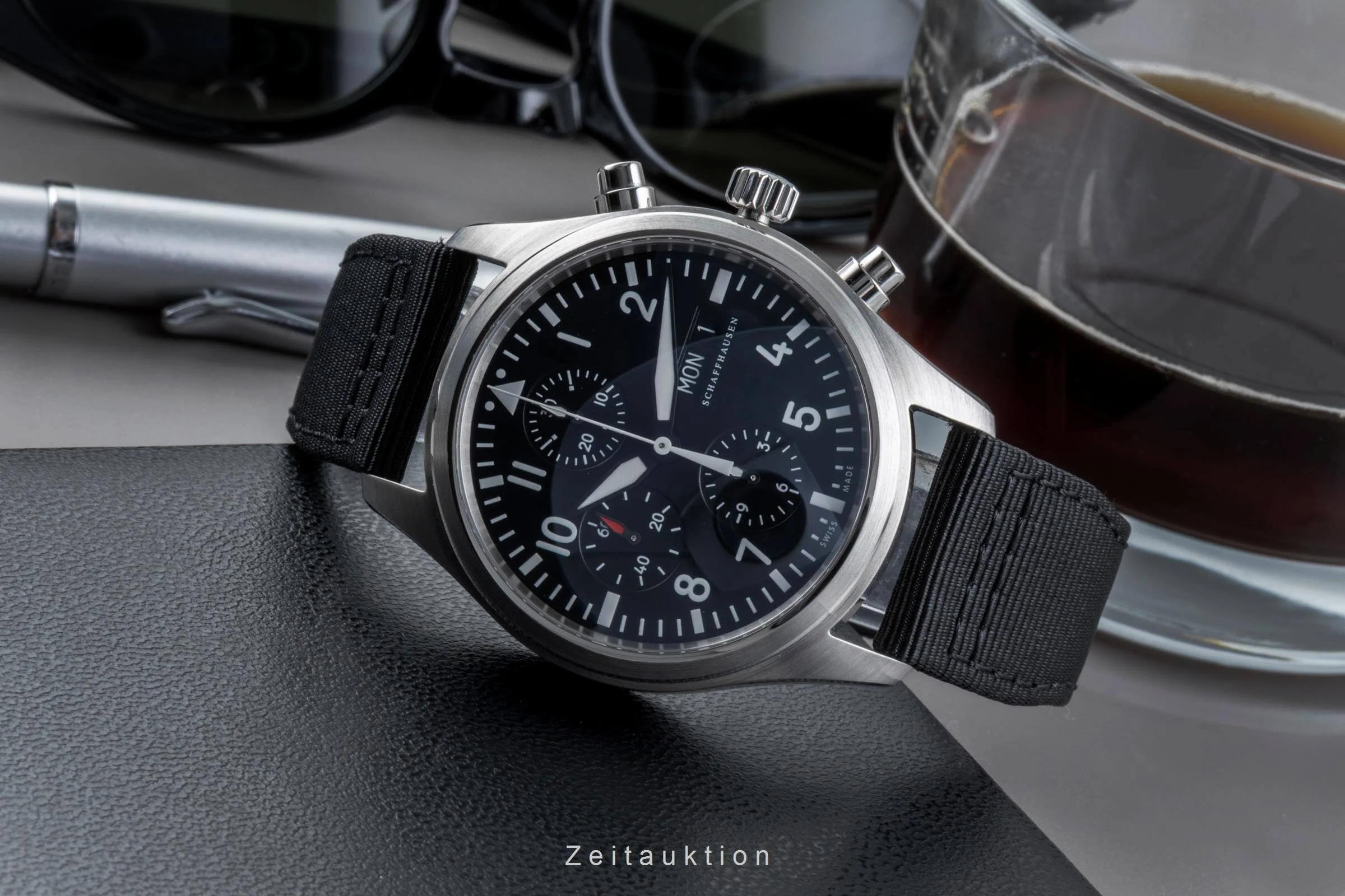 IWC Fliegerchronograph chronograph steel automatic men's watch IW371701  [2501811] - Image 3