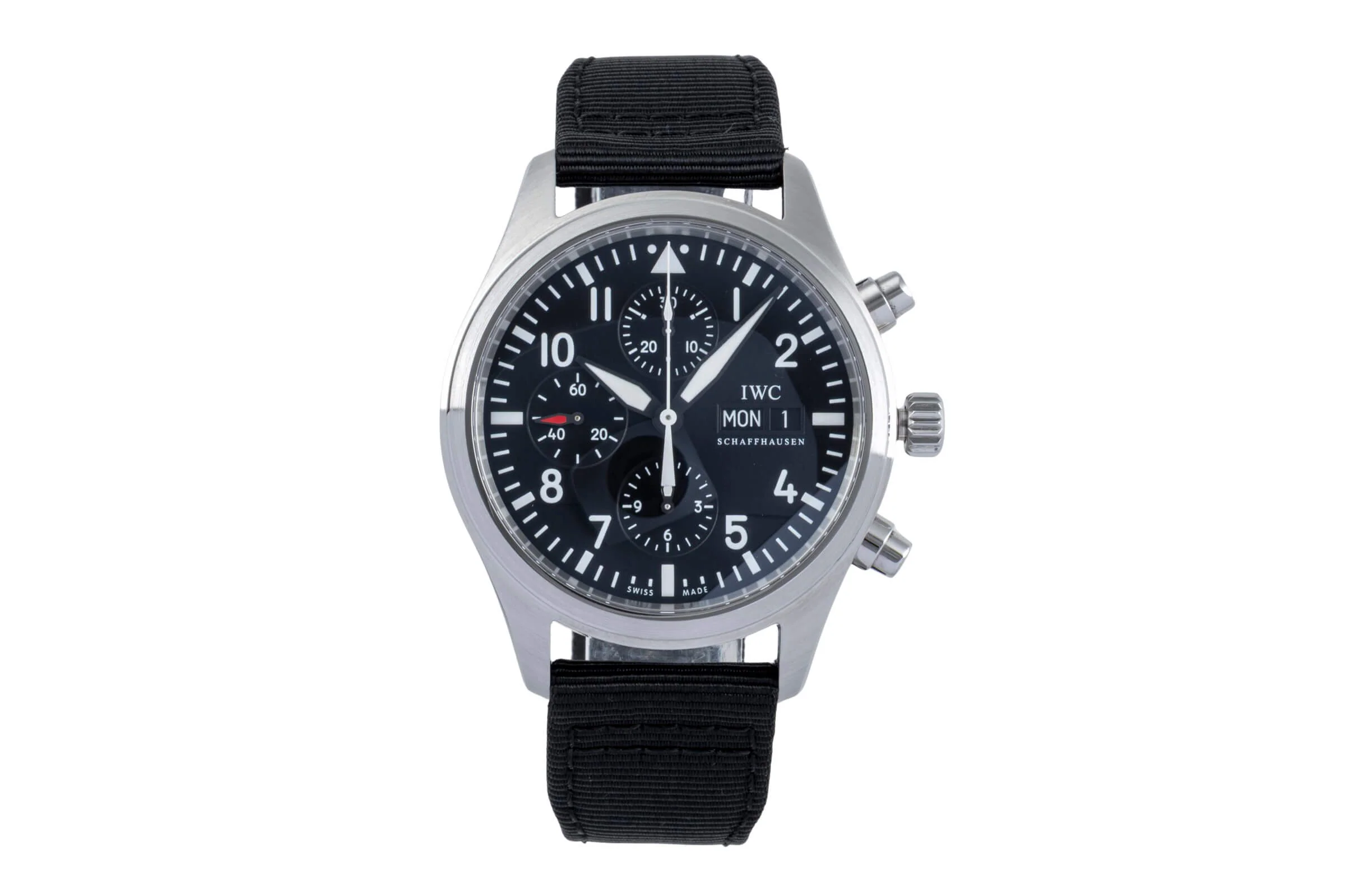 IWC Fliegerchronograph chronograph steel automatic men's watch IW371701  [2501811] - Image 5
