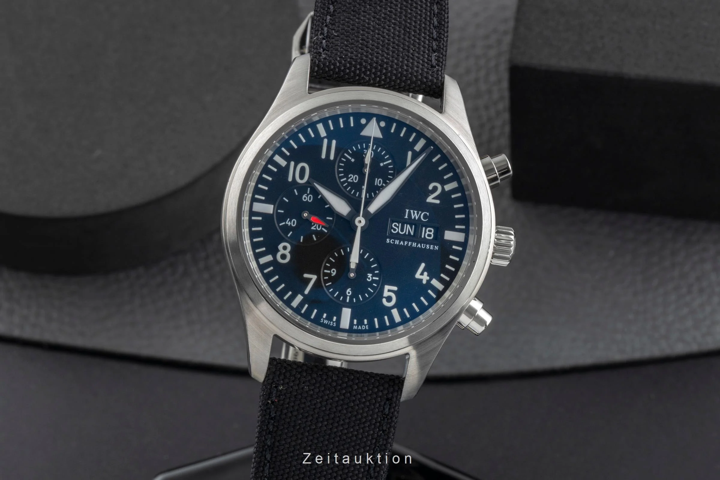 IWC Fliegerchronograph chronograph steel automatic men's watch IW371701  [2505485] - Image 2