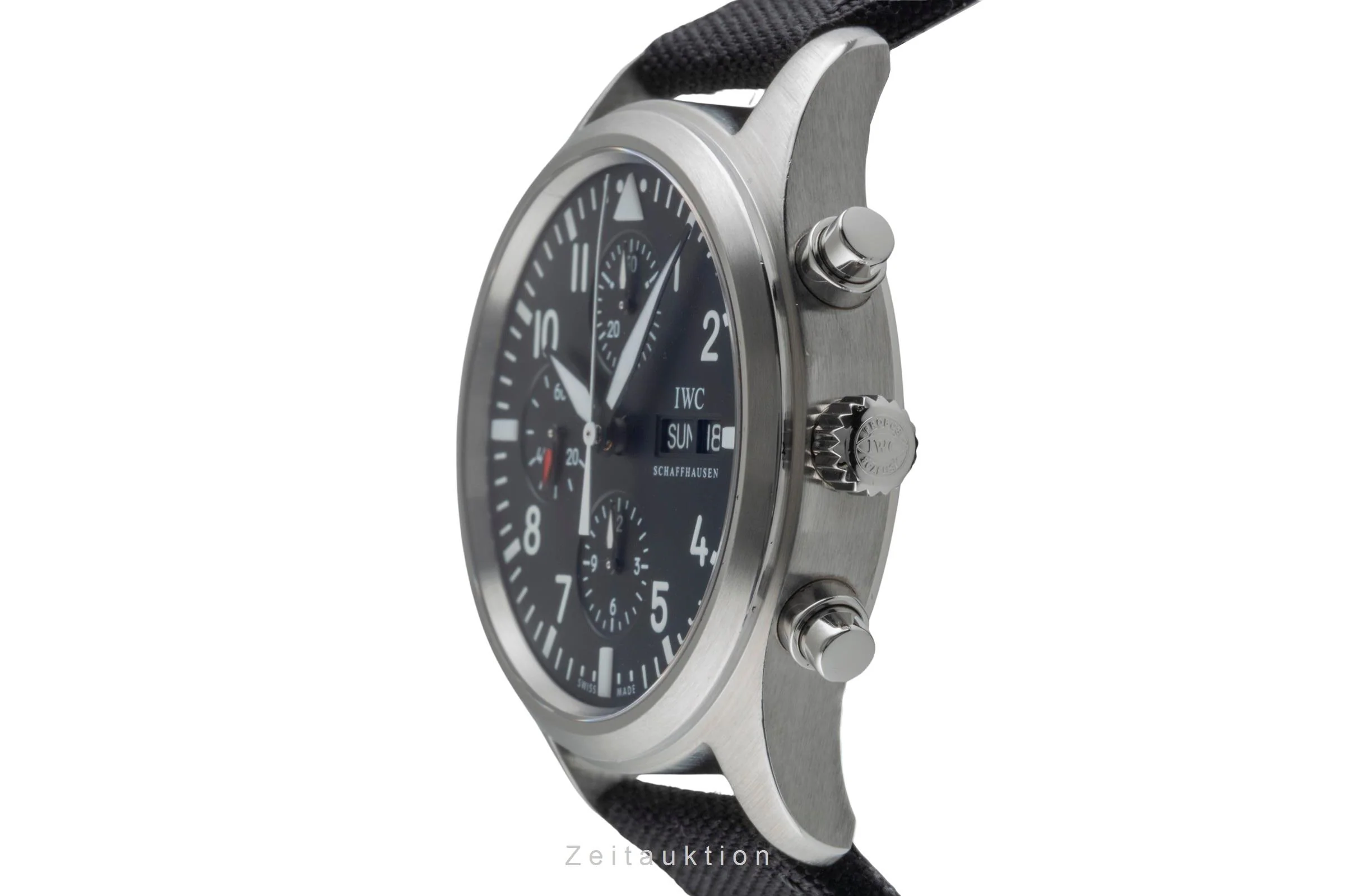 IWC Fliegerchronograph chronograph steel automatic men's watch IW371701  [2505485] - Image 7