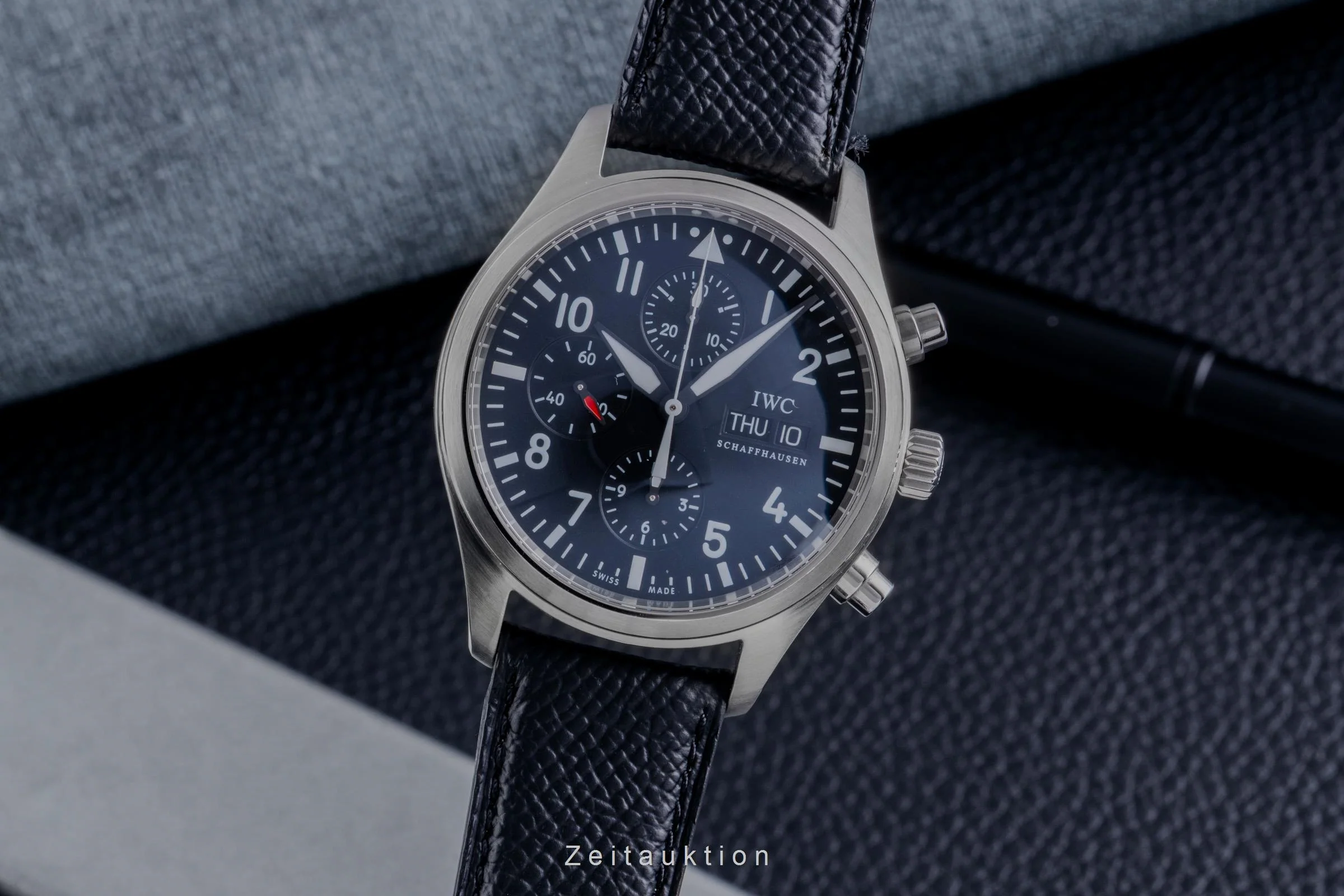 IWC Fliegerchronograph chronograph steel automatic men's watch IW371701 LP: 7800EUR  [2600490] - Image 2
