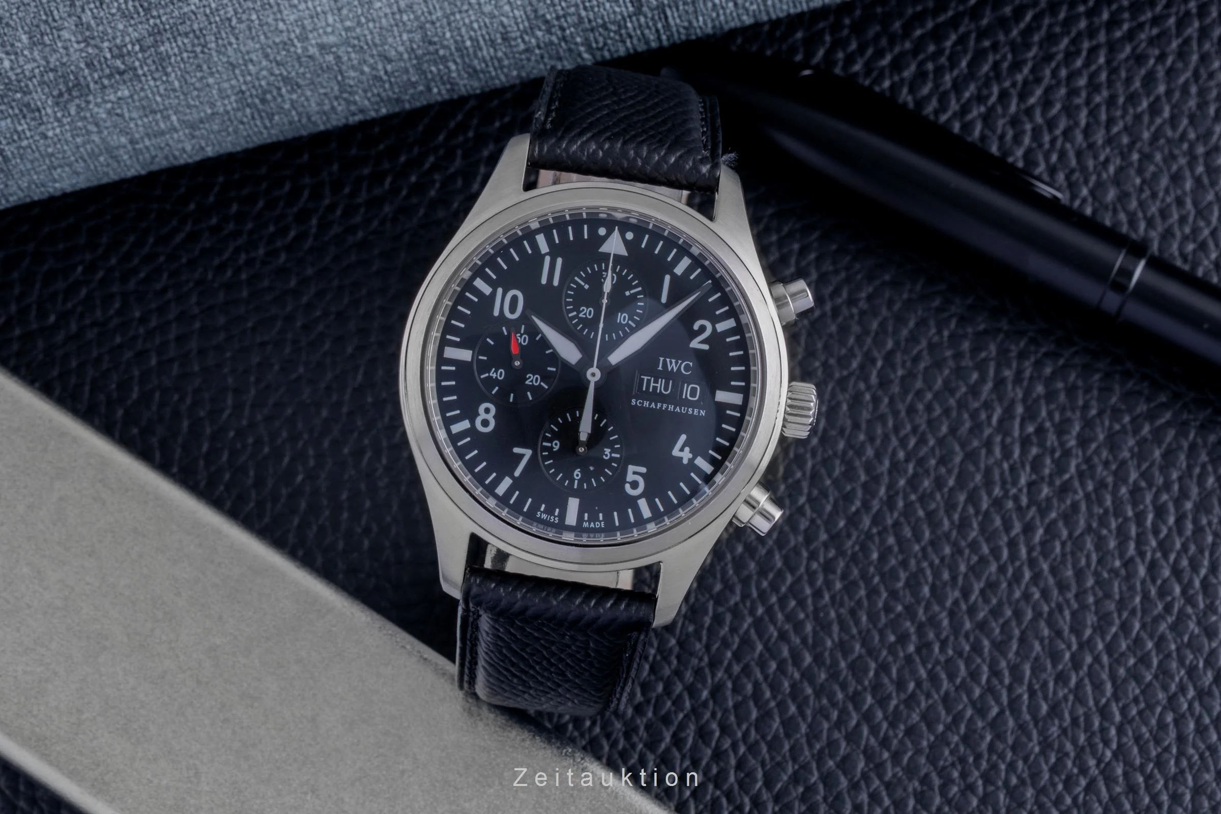 IWC Fliegerchronograph chronograph steel automatic men's watch IW371701 LP: 7800EUR  [2600490] - Image 4