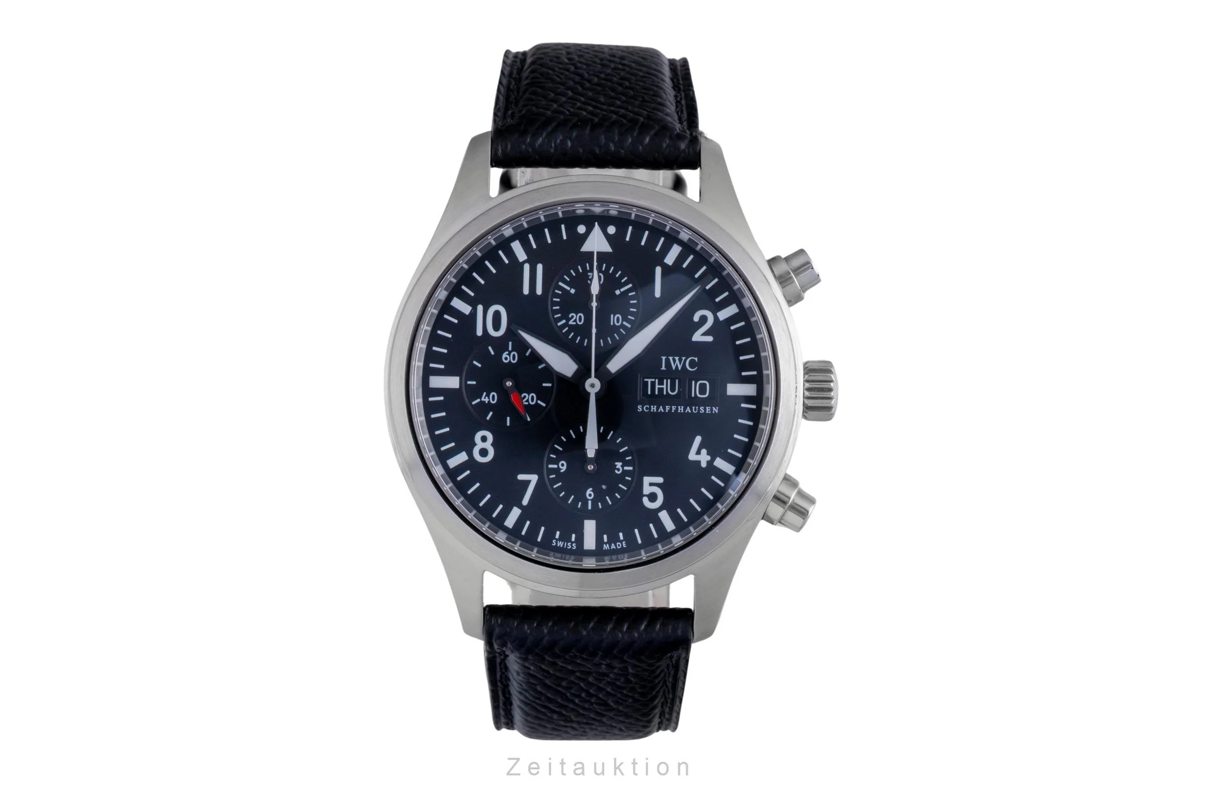 IWC Fliegerchronograph chronograph steel automatic men's watch IW371701 LP: 7800EUR  [2600490] - Image 5