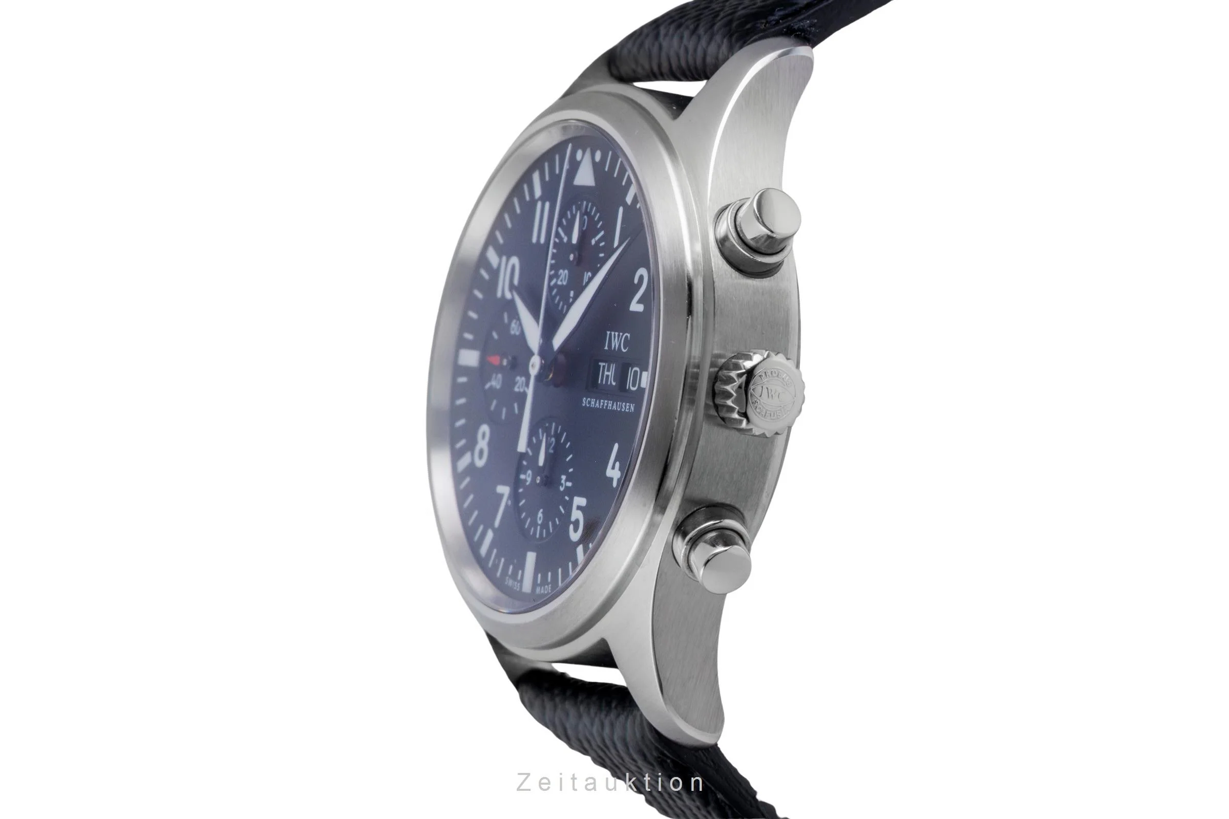 IWC Fliegerchronograph chronograph steel automatic men's watch IW371701 LP: 7800EUR  [2600490] - Image 7
