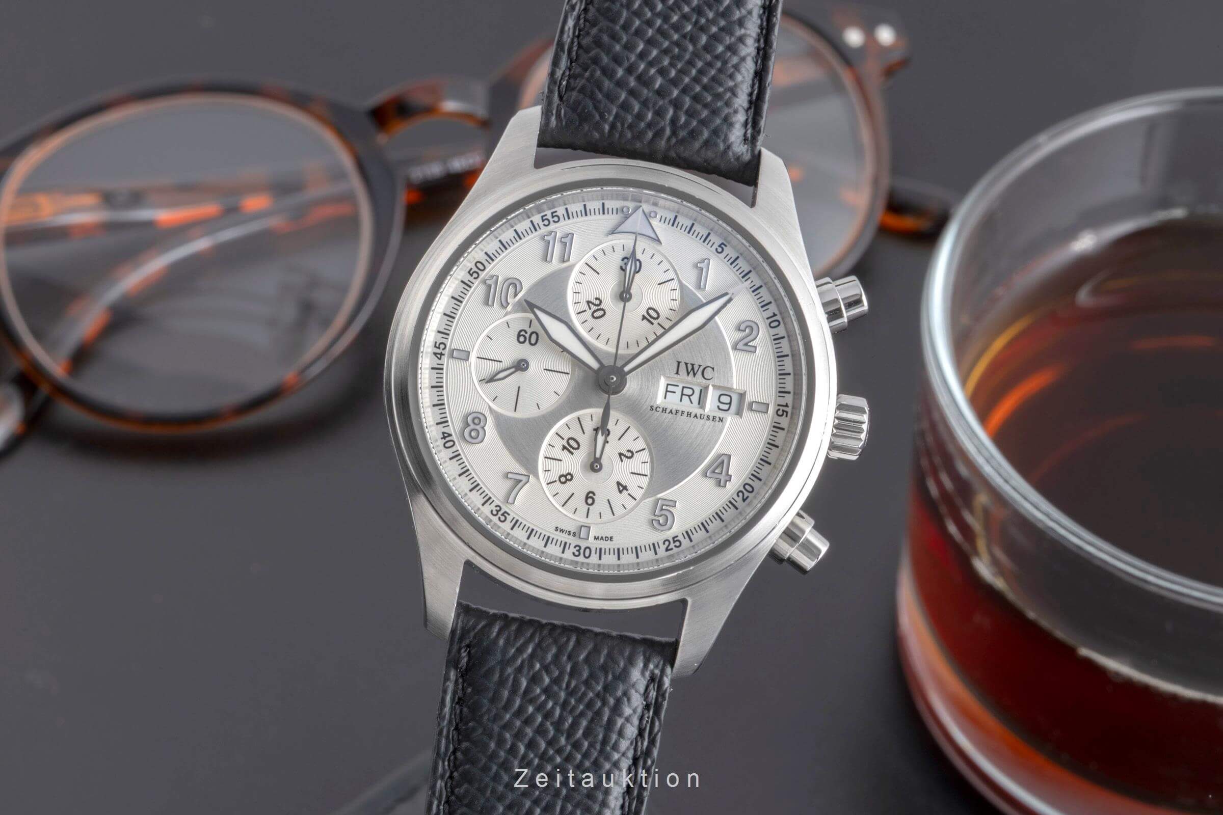 IWC Fliegerchronograph chronograph steel automatic men's watch IW371702 LP: 8300EUR  [2501864] - Image 2