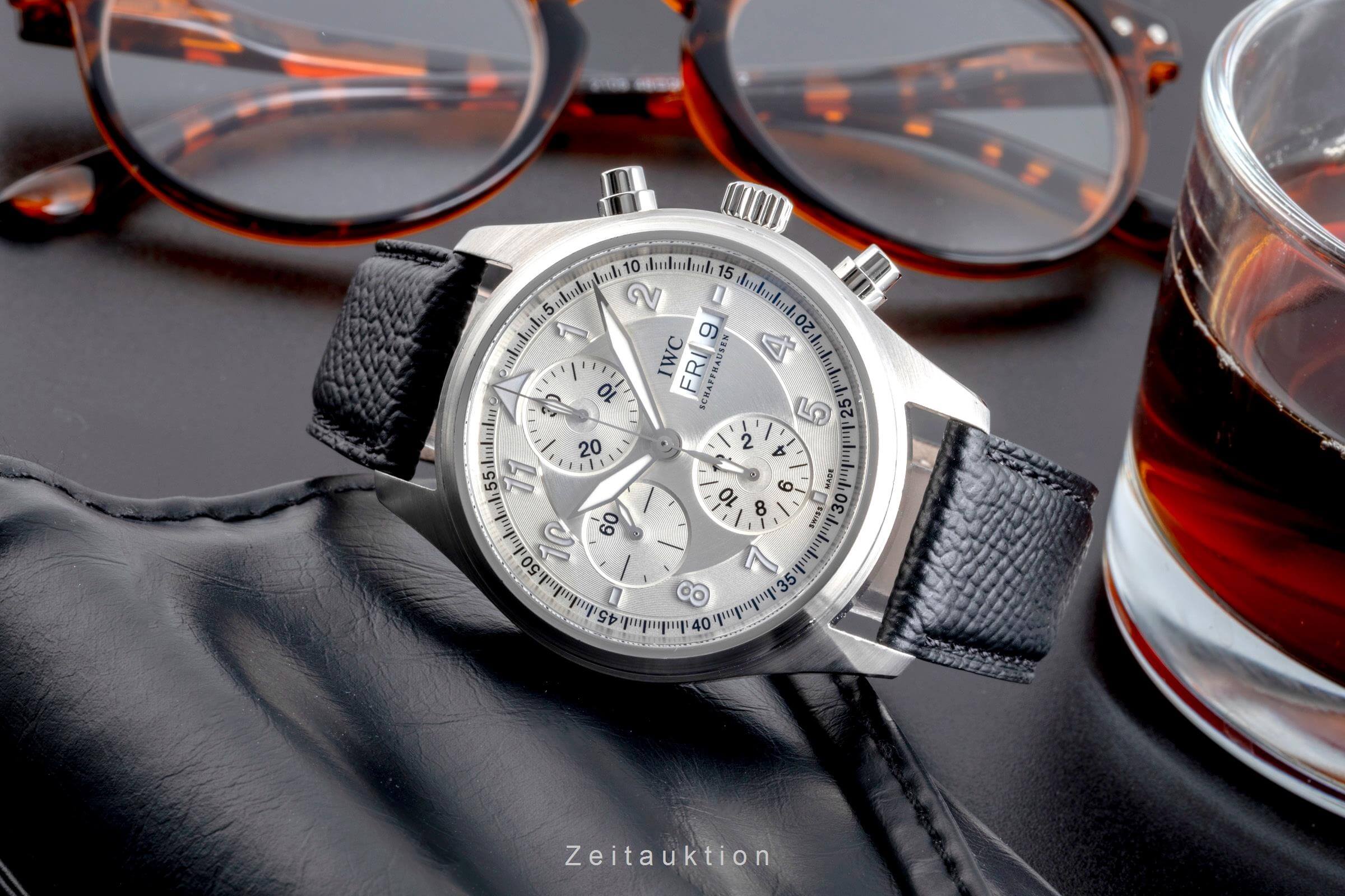 IWC Fliegerchronograph chronograph steel automatic men's watch IW371702 LP: 8300EUR  [2501864] - Image 3