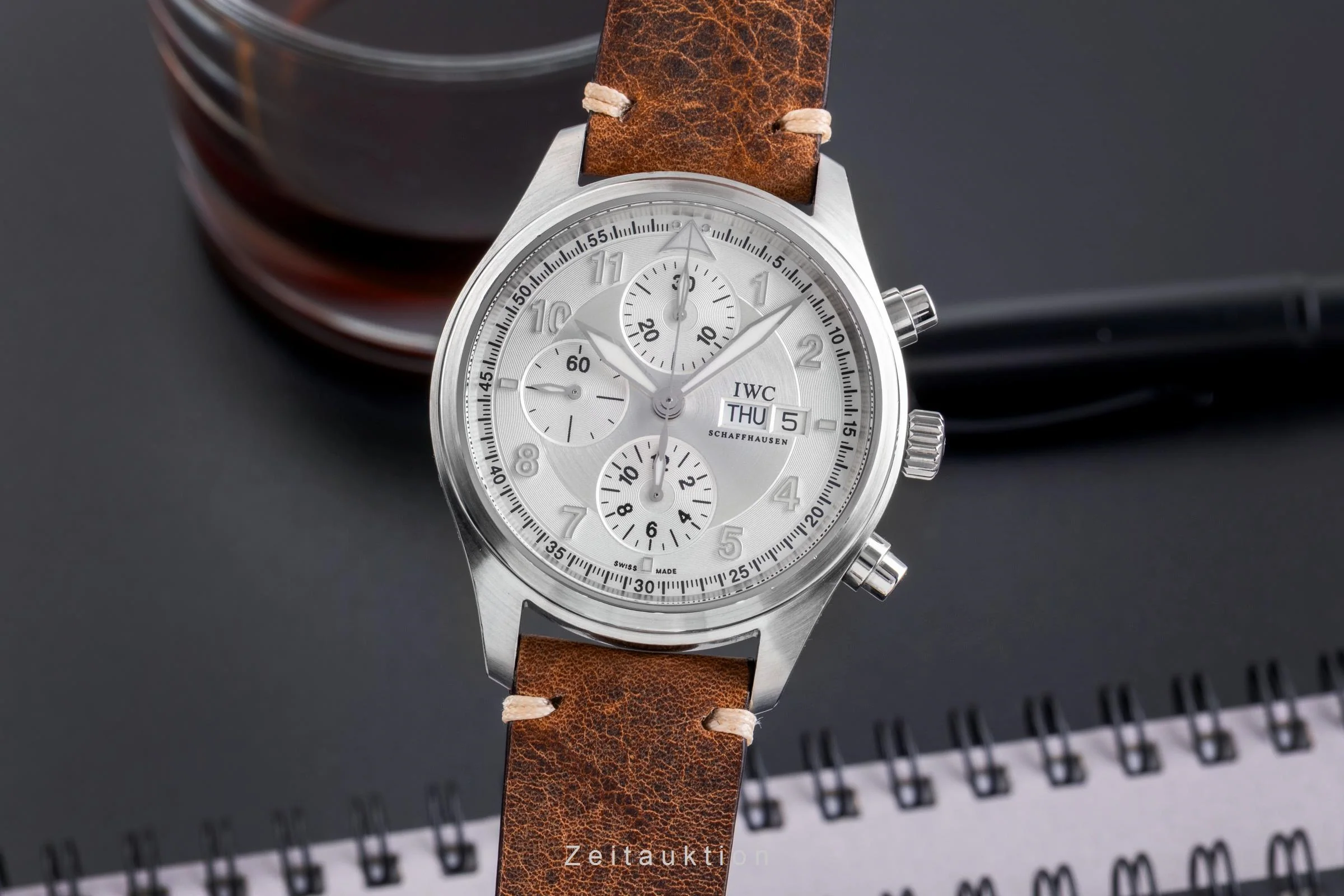IWC Fliegerchronograph chronograph steel automatic men's watch IW371702 LP: 8300EUR  [2502787] - Image 2
