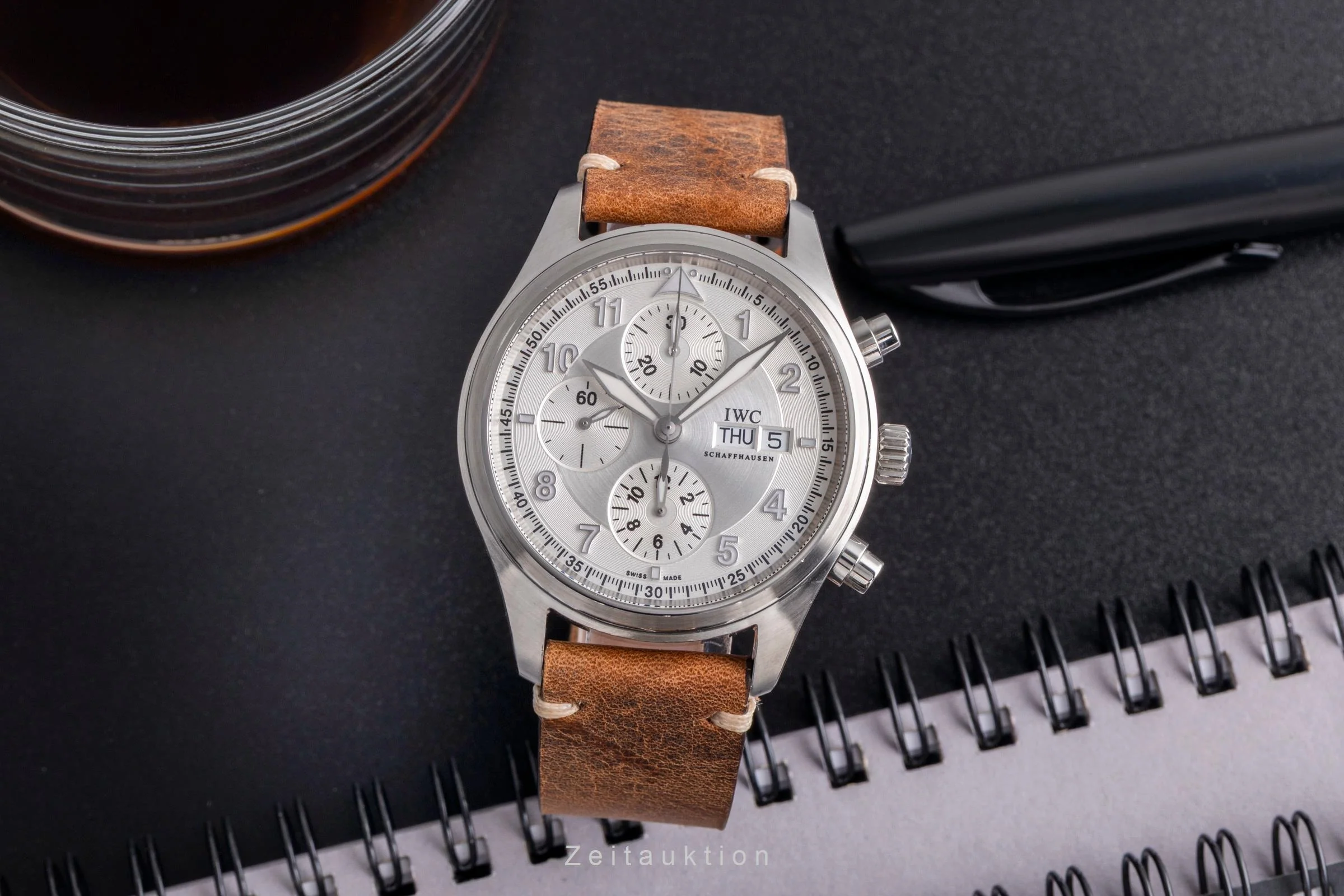 IWC Fliegerchronograph chronograph steel automatic men's watch IW371702 LP: 8300EUR  [2502787] - Image 4