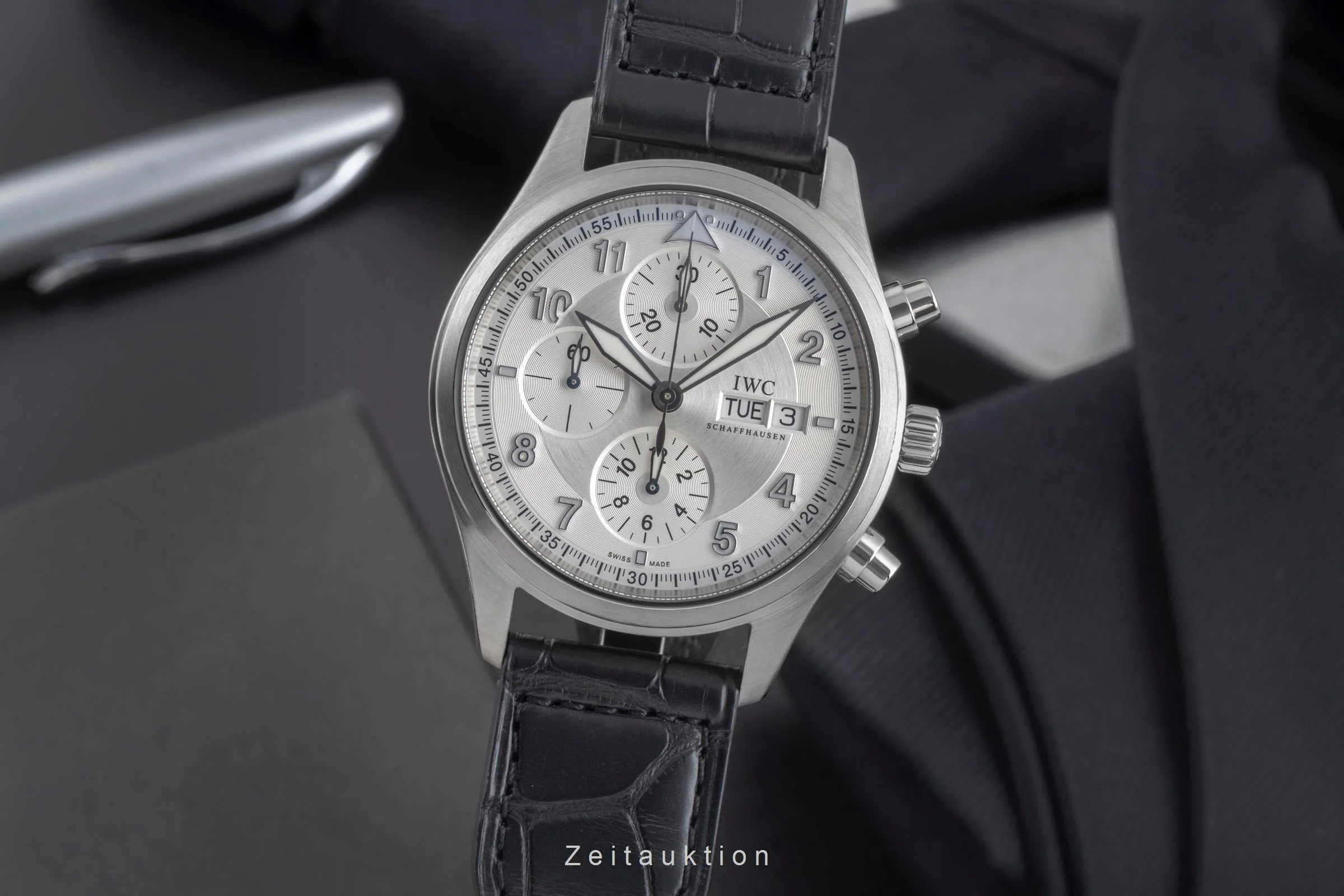 IWC Fliegerchronograph chronograph steel automatic men's watch IW371702 LP: 8300EUR  [2506550] - Image 2