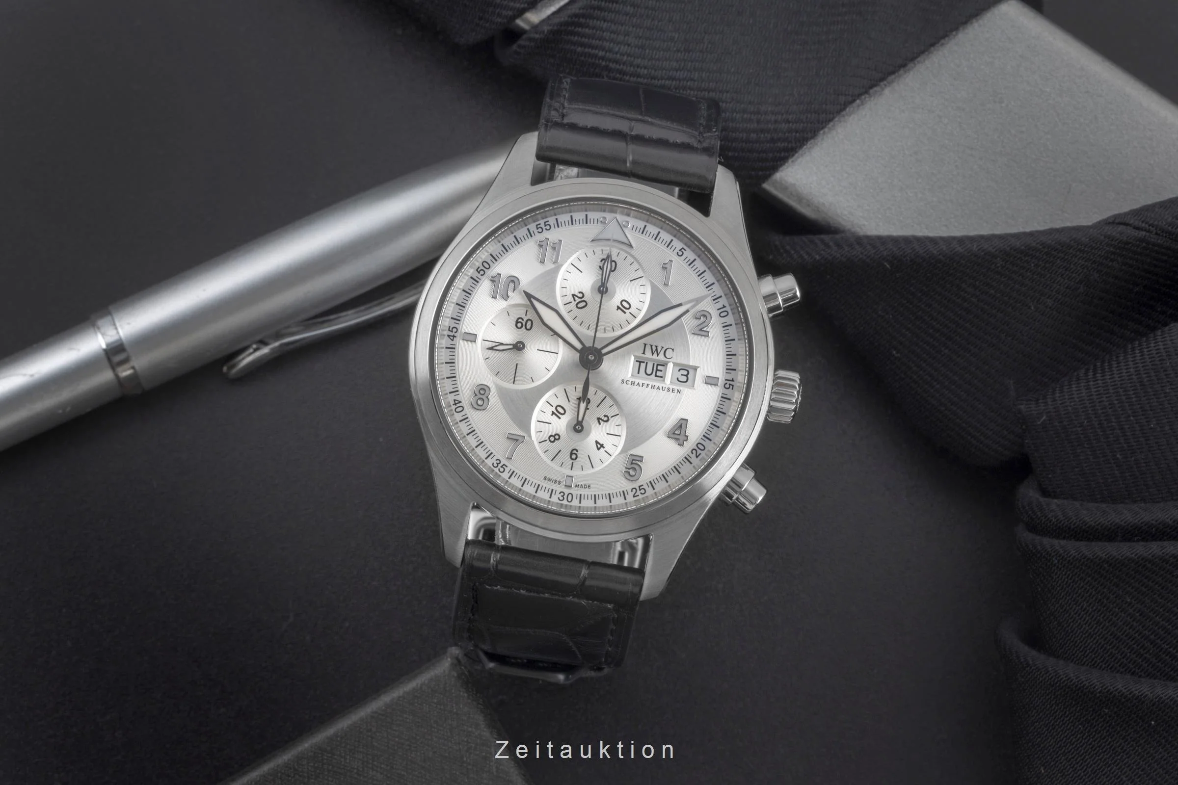 IWC Fliegerchronograph chronograph steel automatic men's watch IW371702 LP: 8300EUR  [2506550] - Image 4