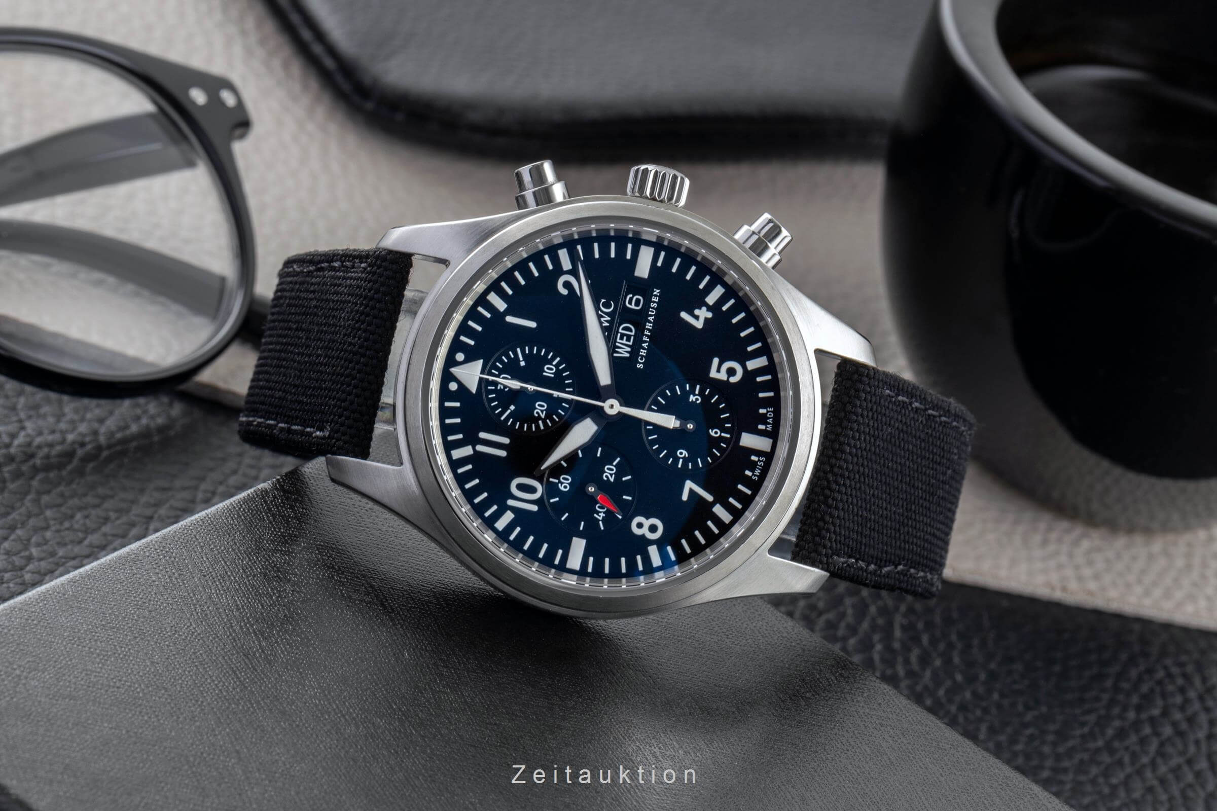 IWC Fliegerchronograph chronograph steel automatic men's watch IW371704  [2501870] - Image 3
