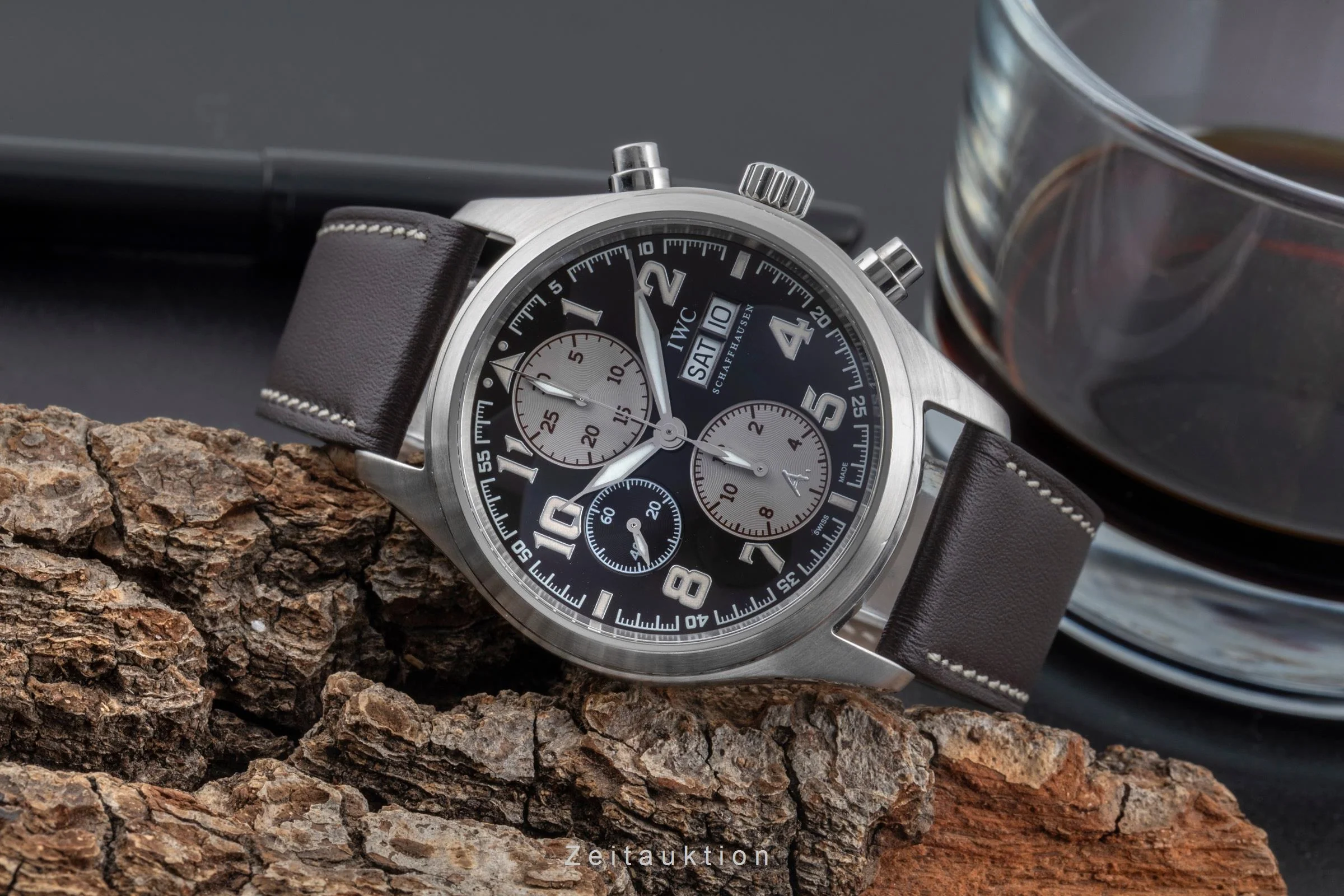 IWC Fliegerchronograph chronograph steel automatic men's watch IW371709 LP: 7800EUR Limited  [2506081] - Image 3