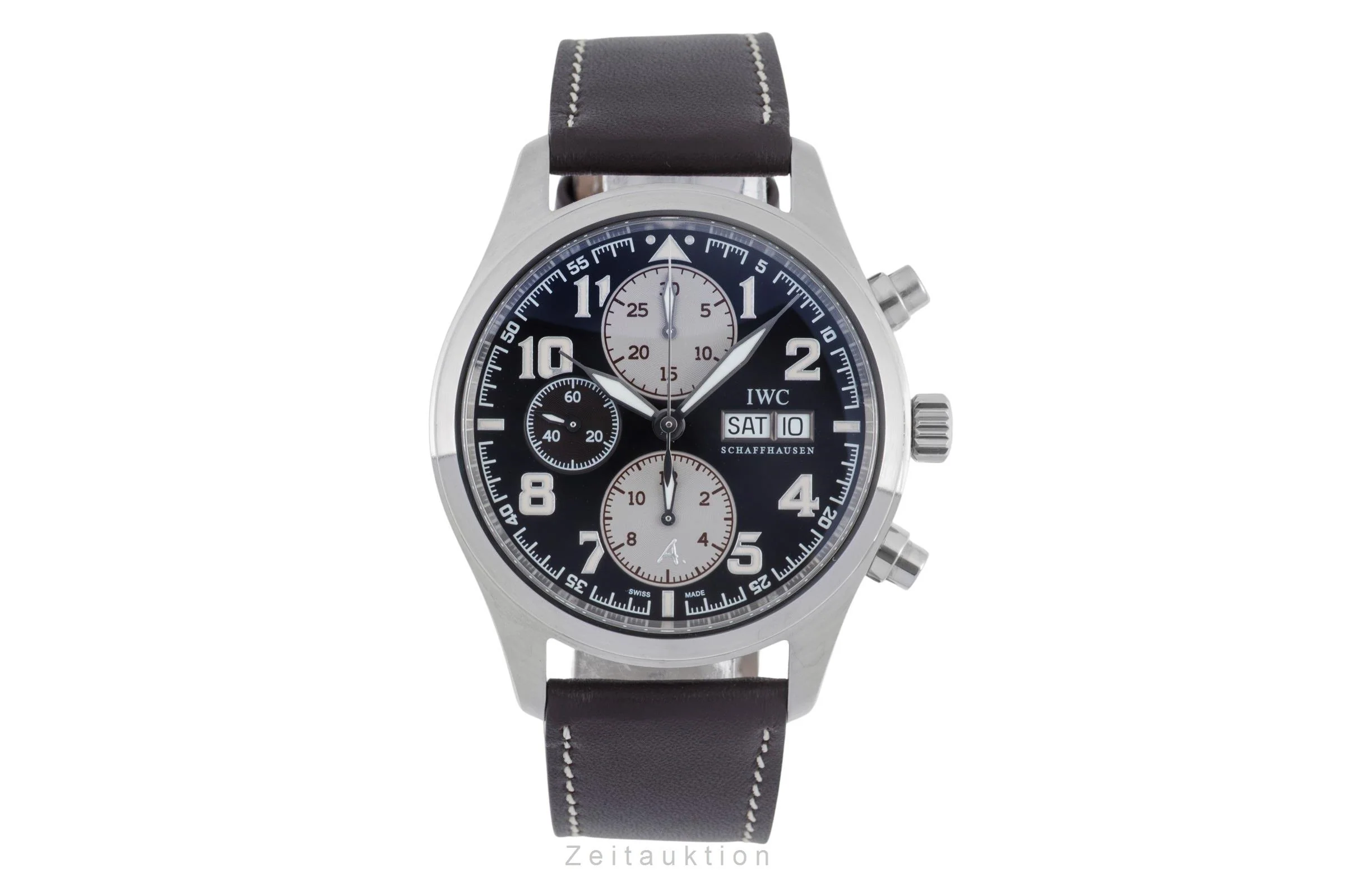 IWC Fliegerchronograph chronograph steel automatic men's watch IW371709 LP: 7800EUR Limited  [2506081] - Image 5
