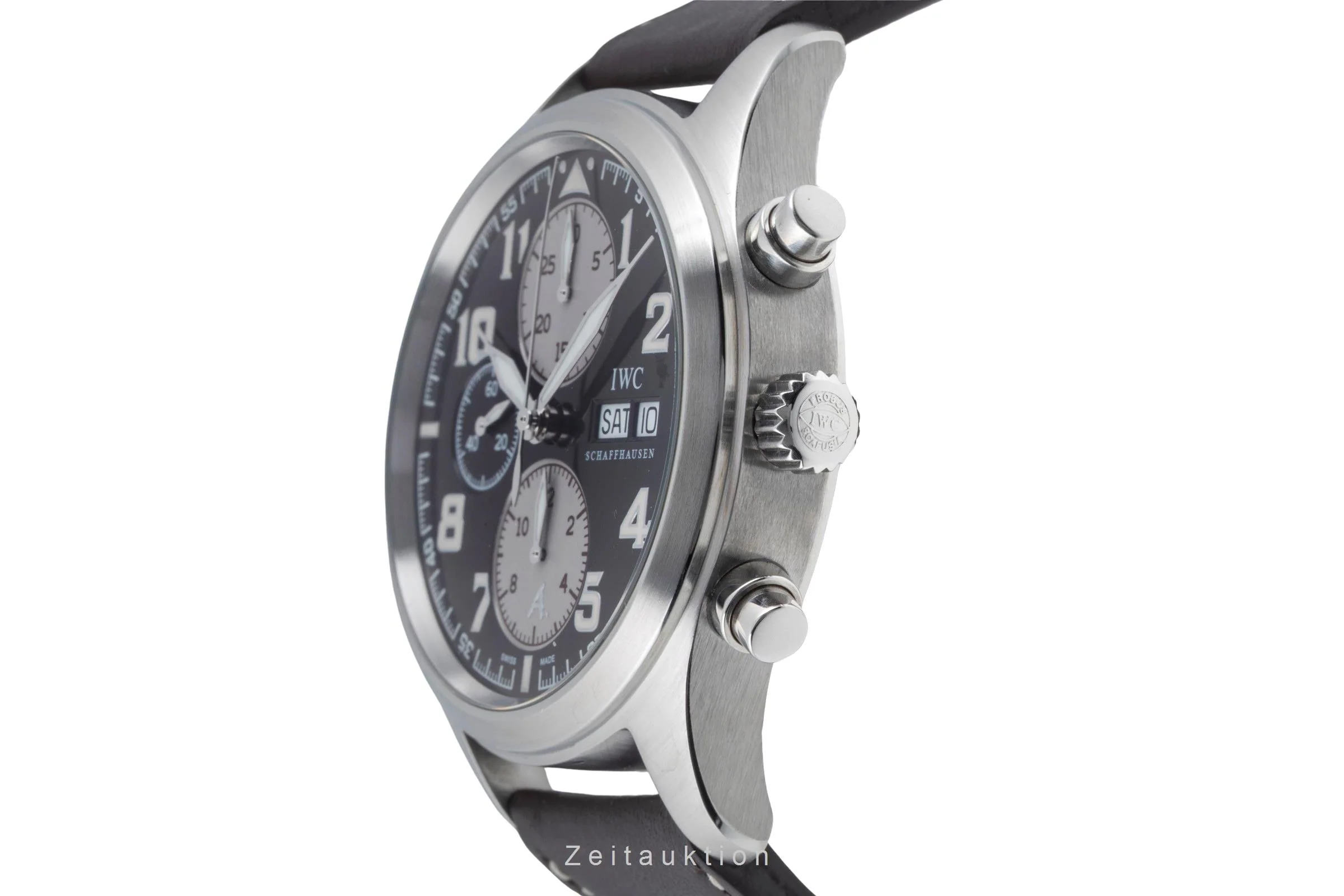 IWC Fliegerchronograph chronograph steel automatic men's watch IW371709 LP: 7800EUR Limited  [2506081] - Image 7