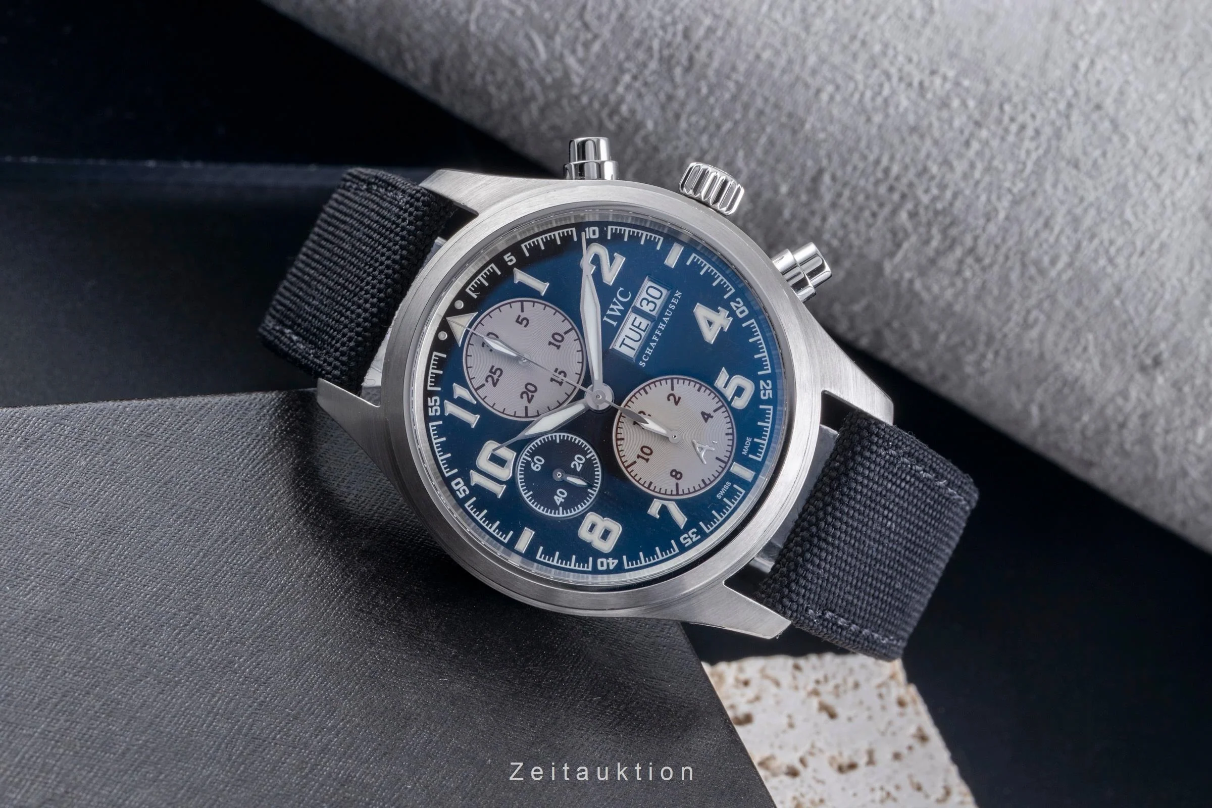 IWC Fliegerchronograph chronograph steel automatic men's watch IW371709  [2507213] - Image 3