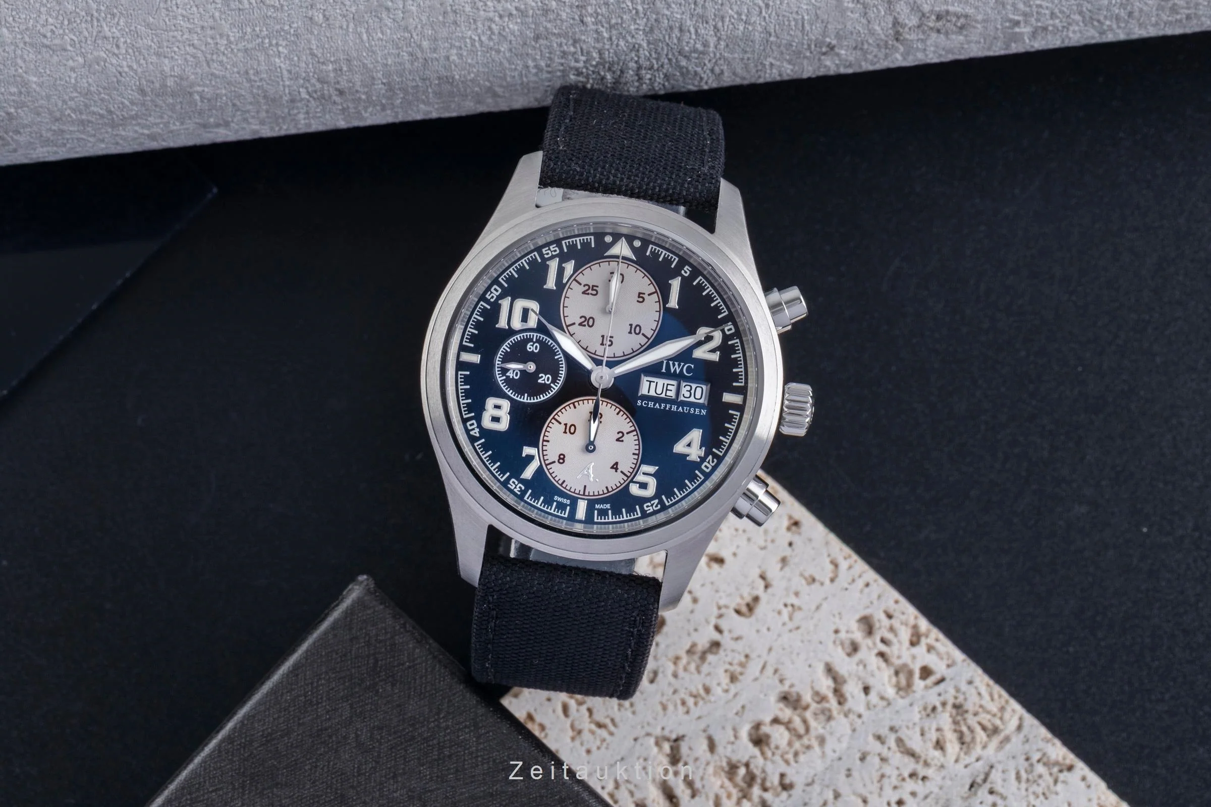 IWC Fliegerchronograph chronograph steel automatic men's watch IW371709  [2507213] - Image 4