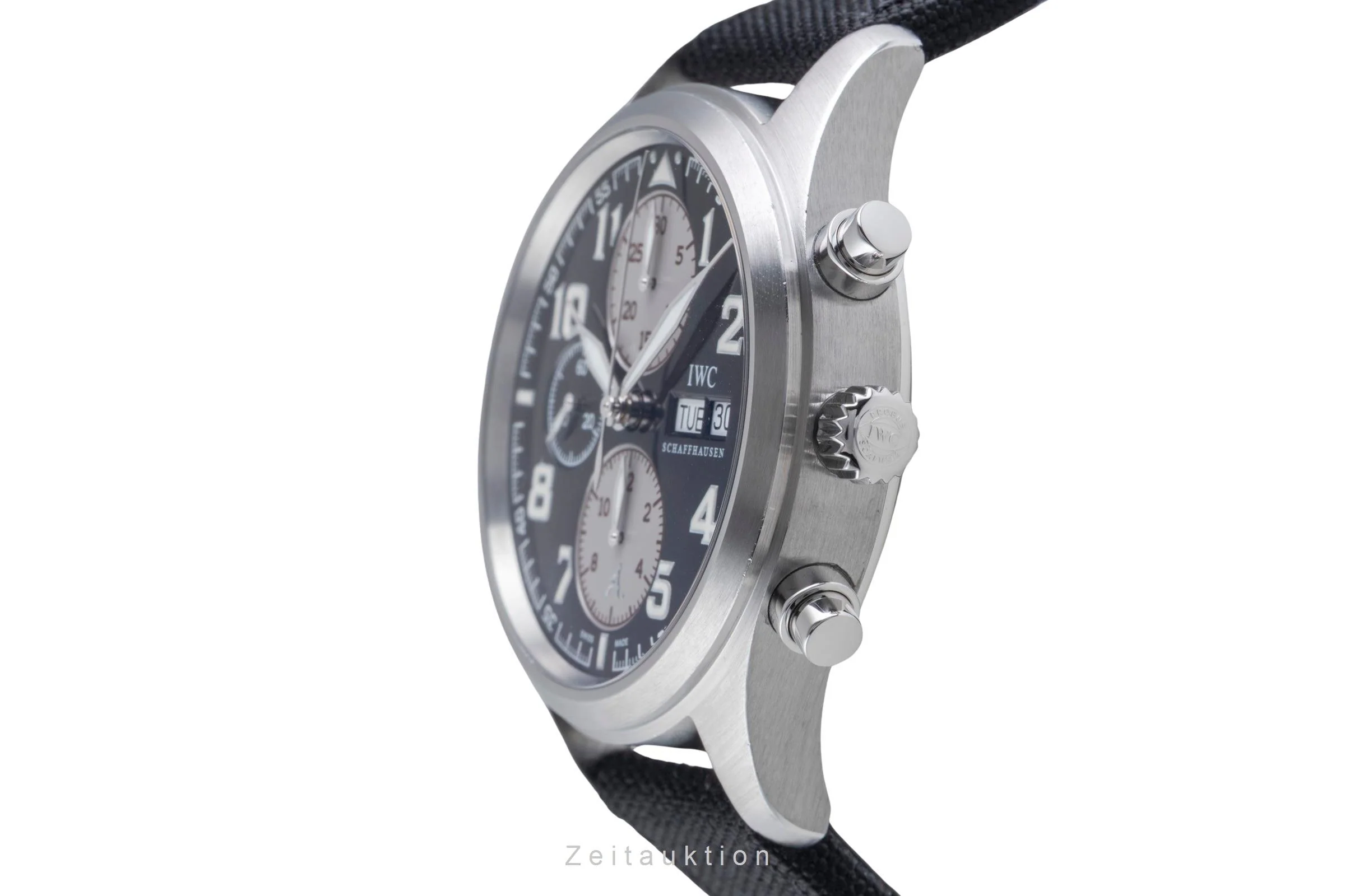 IWC Fliegerchronograph chronograph steel automatic men's watch IW371709  [2507213] - Image 7