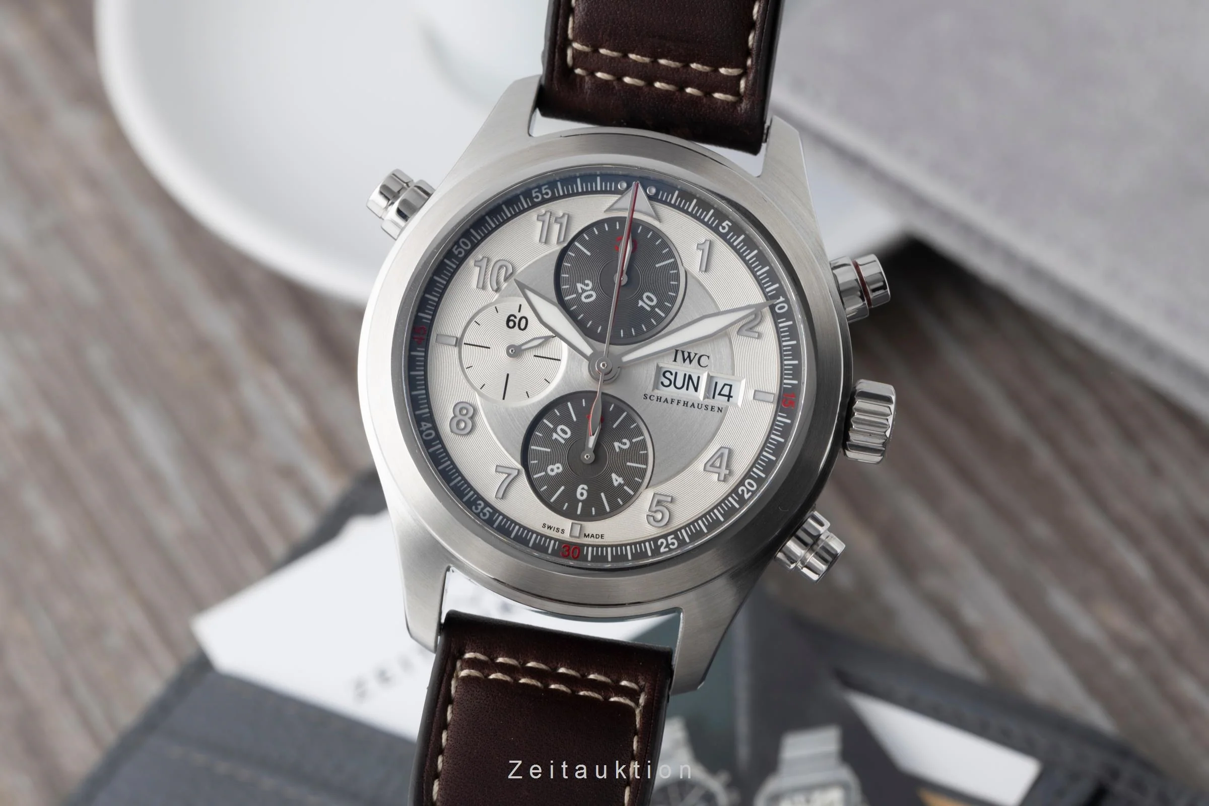 IWC Fliegerchronograph chronograph steel automatic men's watch IW371802  [2506636] - Image 2