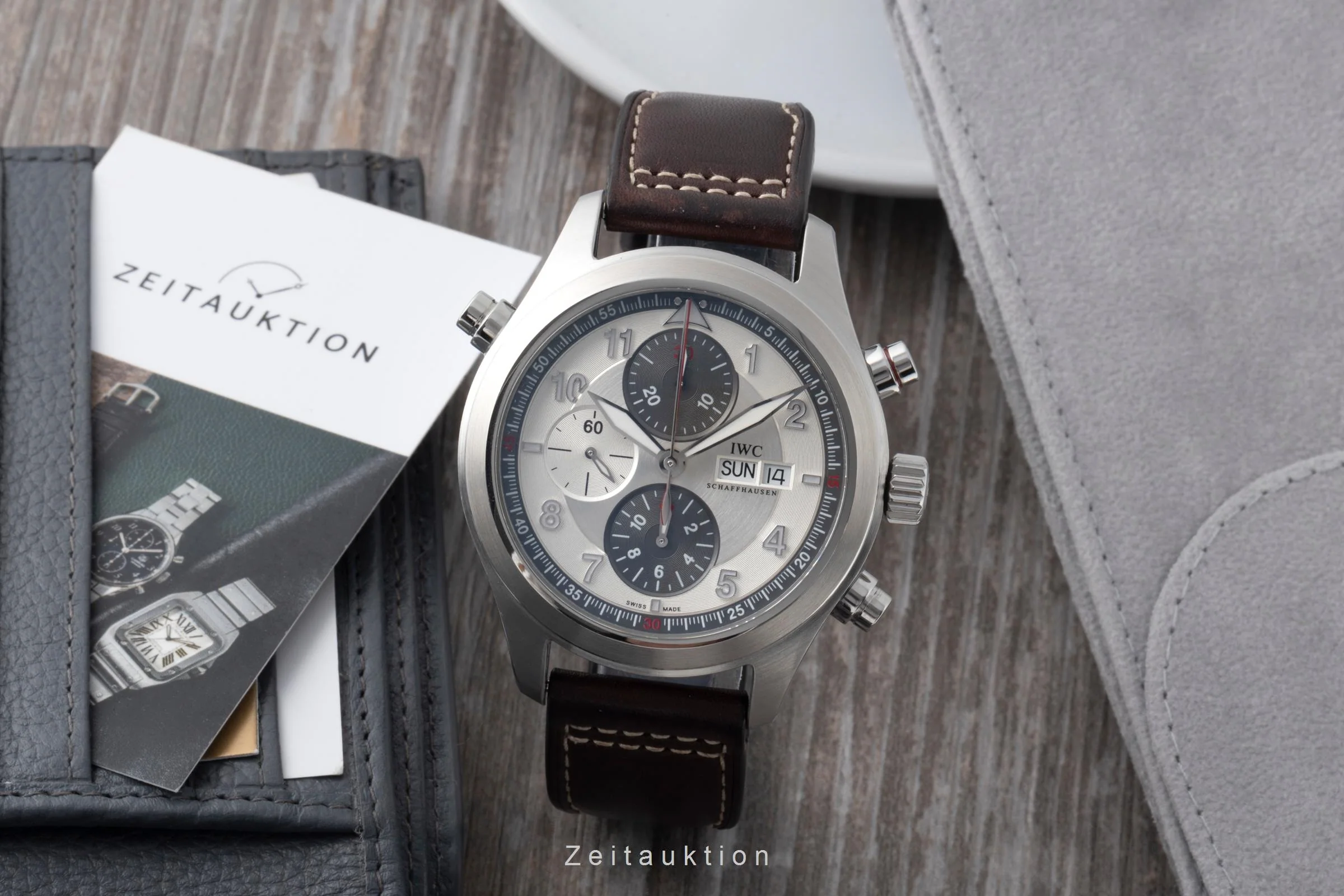 IWC Fliegerchronograph chronograph steel automatic men's watch IW371802  [2506636] - Image 4