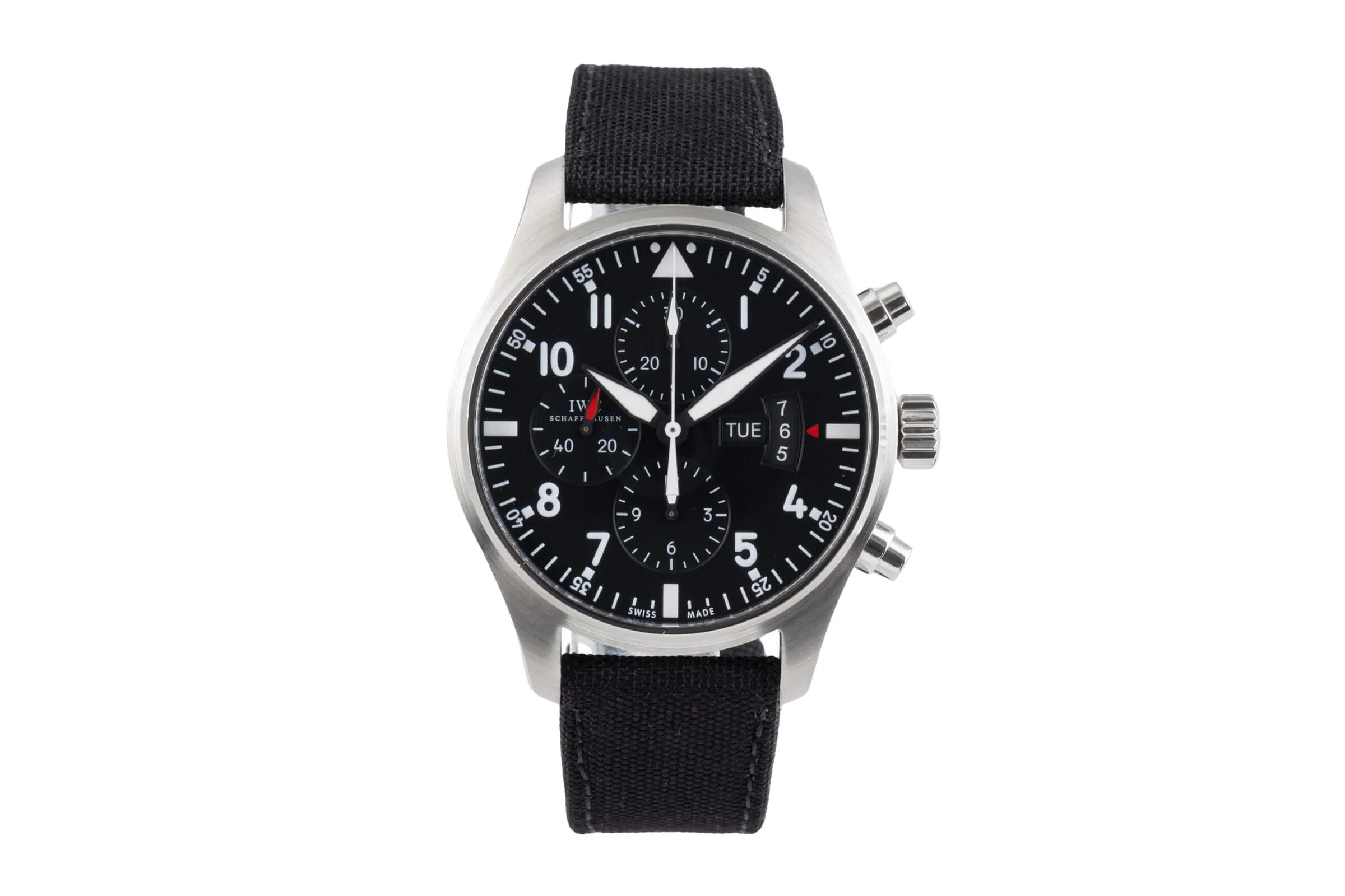 IWC Fliegerchronograph chronograph steel automatic men's watch IW377701 LP: 7300EUR  [2502120] - Image 5