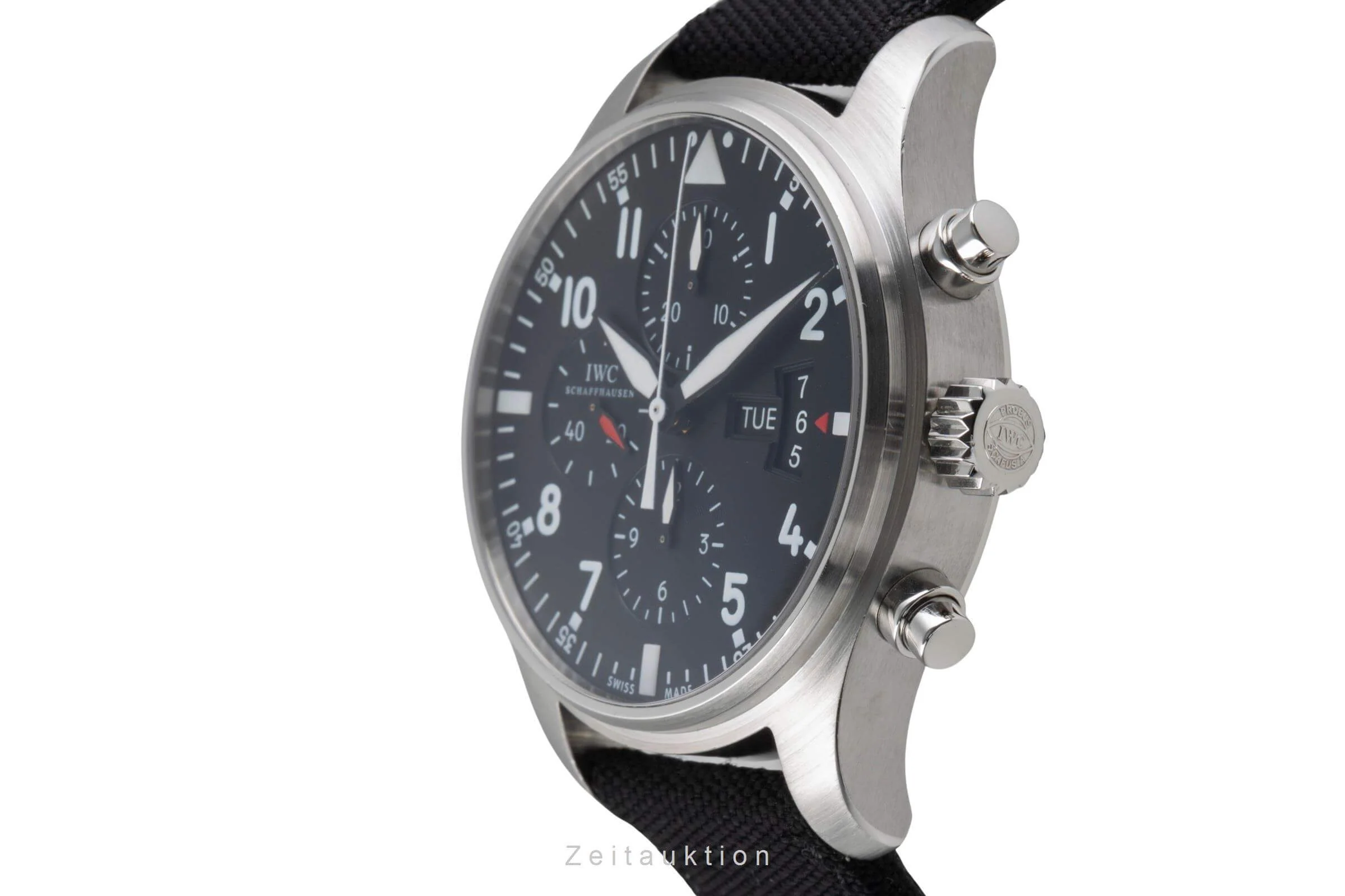 IWC Fliegerchronograph chronograph steel automatic men's watch IW377701 LP: 7300EUR  [2502120] - Image 7