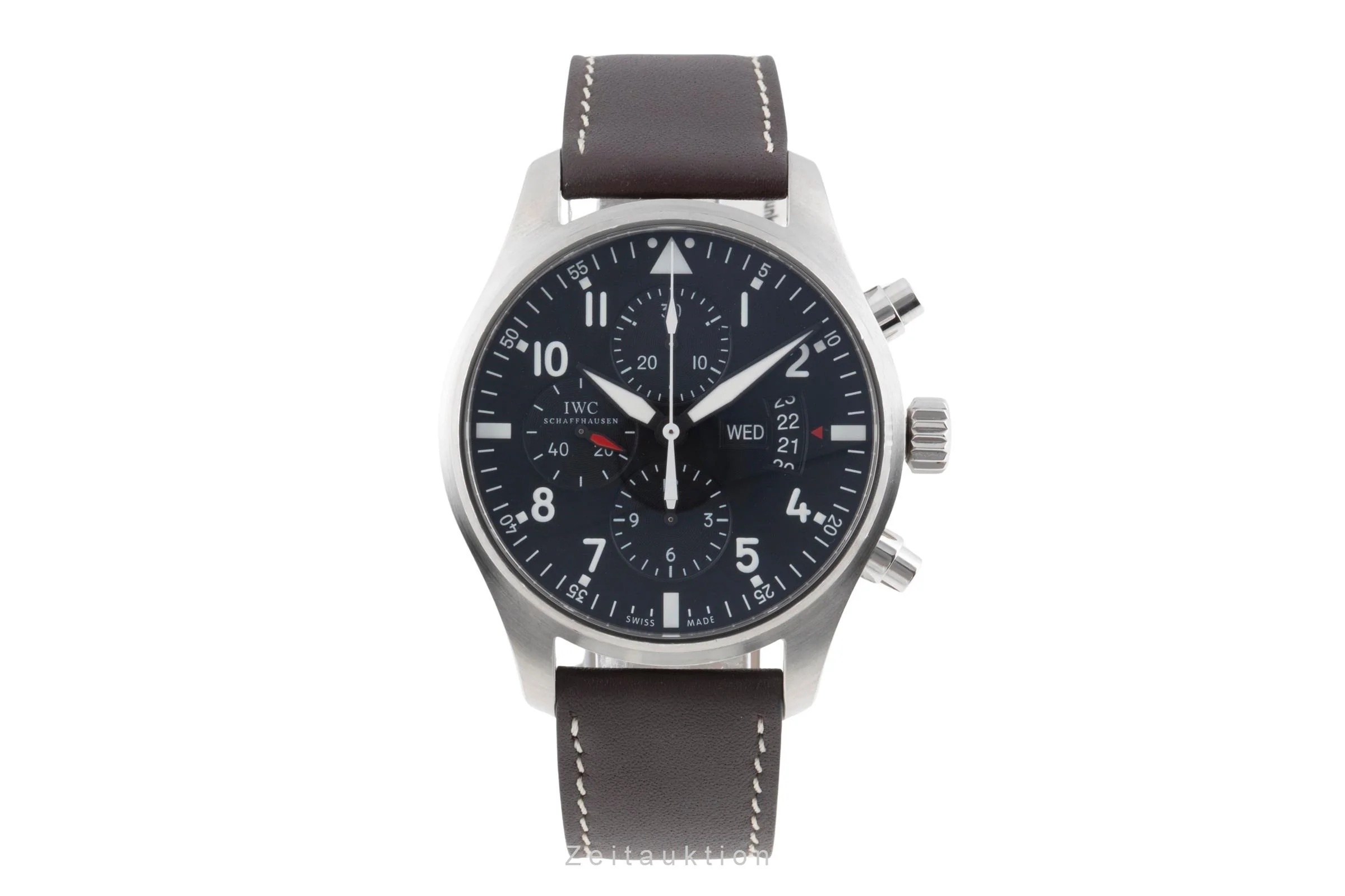 IWC Fliegerchronograph chronograph steel automatic men's watch IW377701 LP: 7300EUR  [2502657] - Image 5