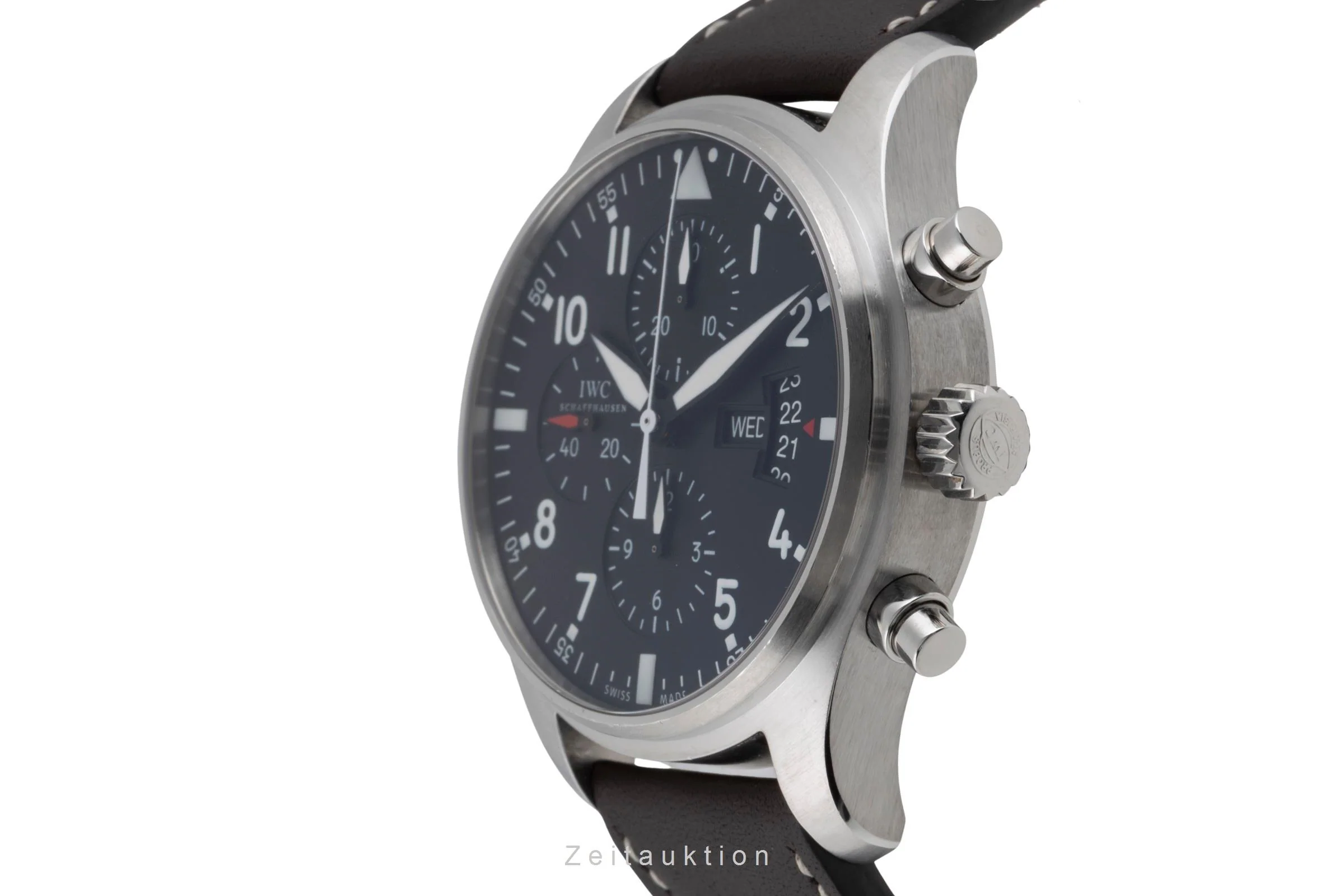 IWC Fliegerchronograph chronograph steel automatic men's watch IW377701 LP: 7300EUR  [2502657] - Image 7