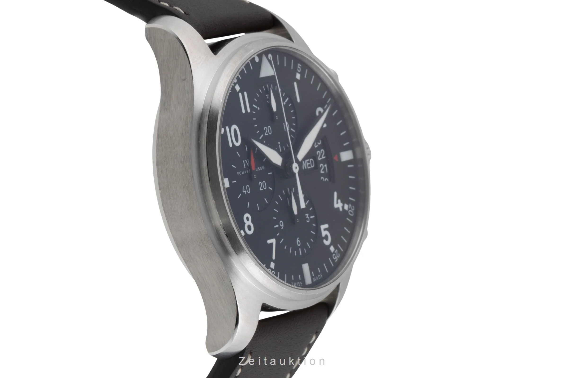 IWC Fliegerchronograph chronograph steel automatic men's watch IW377701 LP: 7300EUR  [2502657] - Image 8