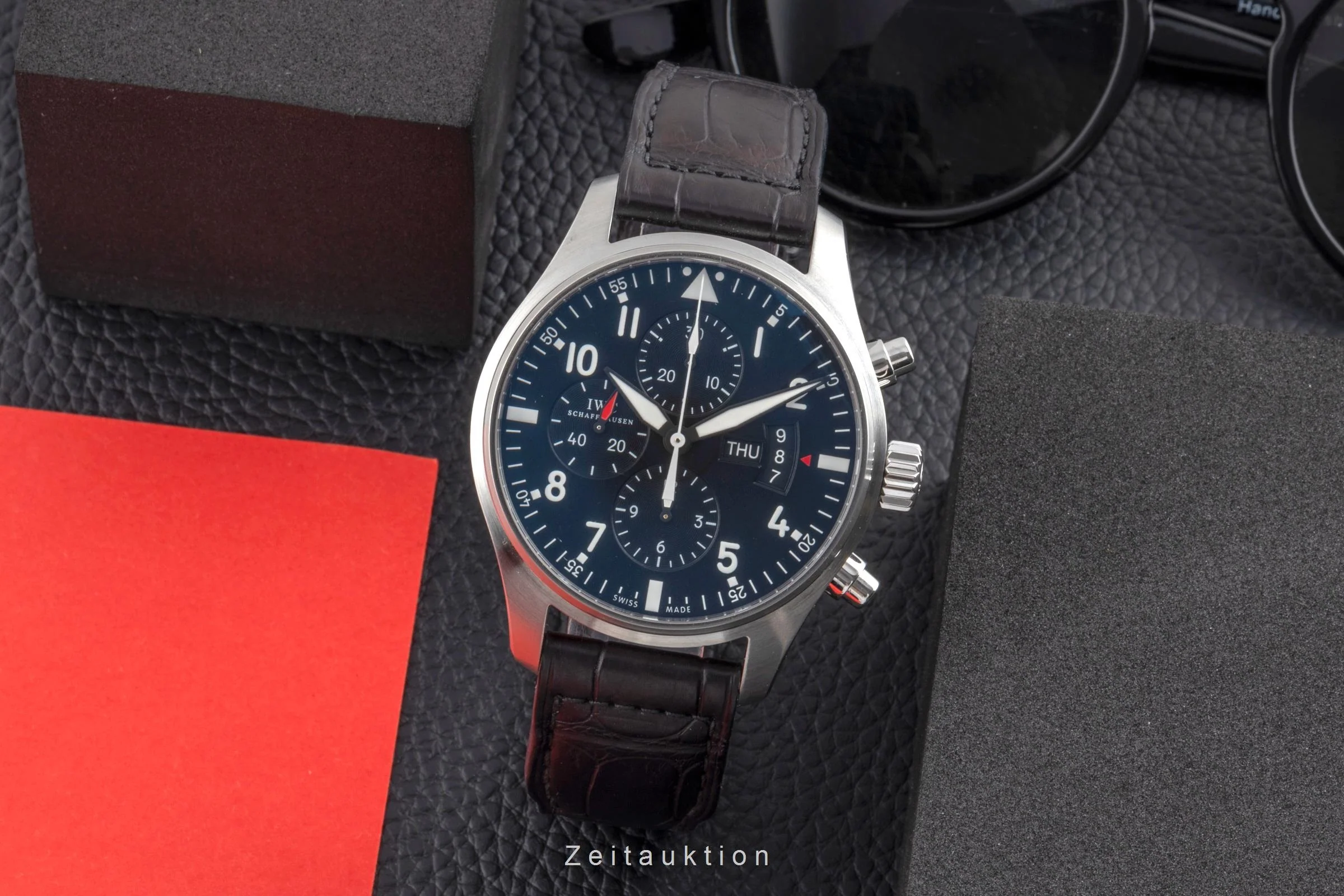 IWC Fliegerchronograph chronograph steel automatic men's watch IW377701 LP: 7300EUR  [2503560] - Image 4