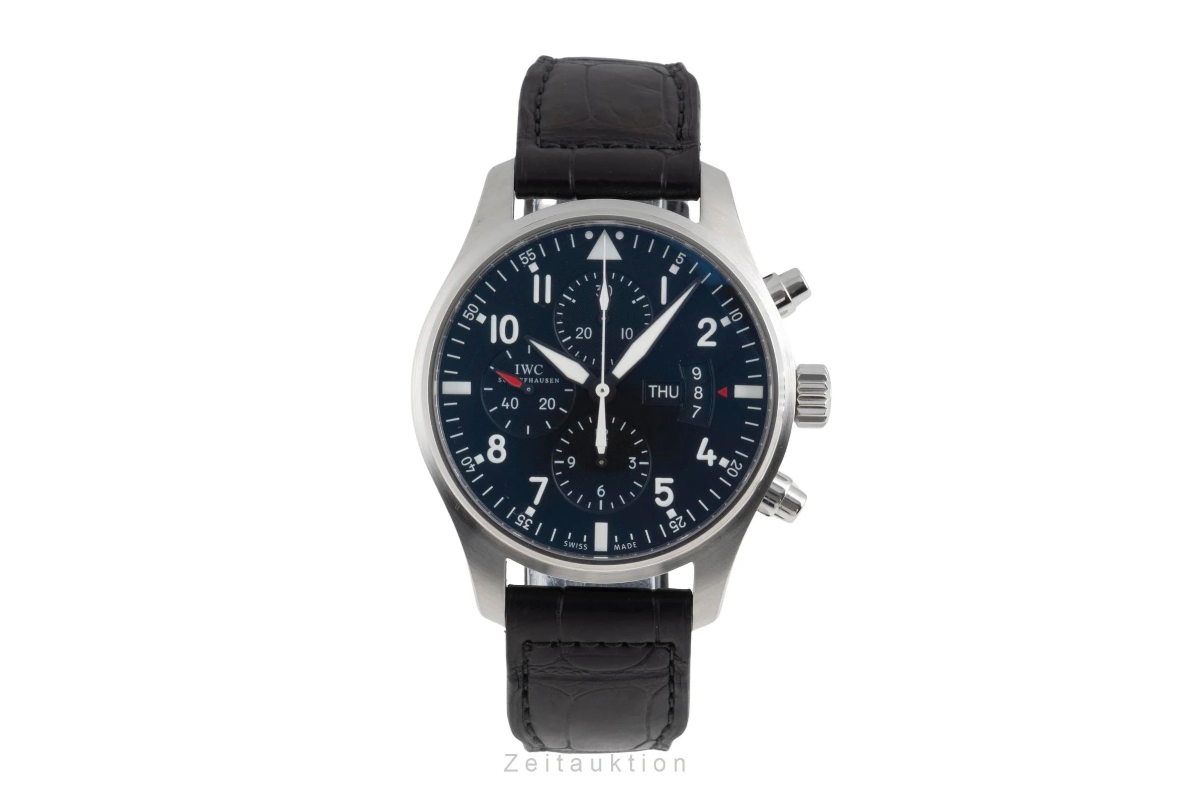 IWC Fliegerchronograph chronograph steel automatic men's watch IW377701 LP: 7300EUR  [2503560] - Image 5