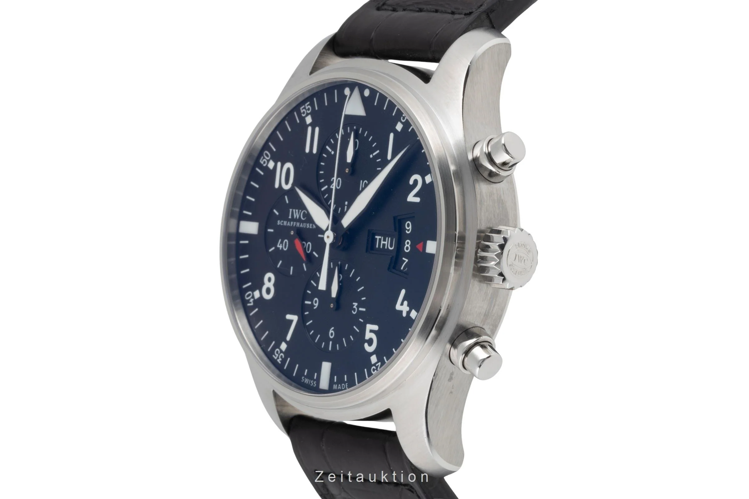 IWC Fliegerchronograph chronograph steel automatic men's watch IW377701 LP: 7300EUR  [2503560] - Image 7