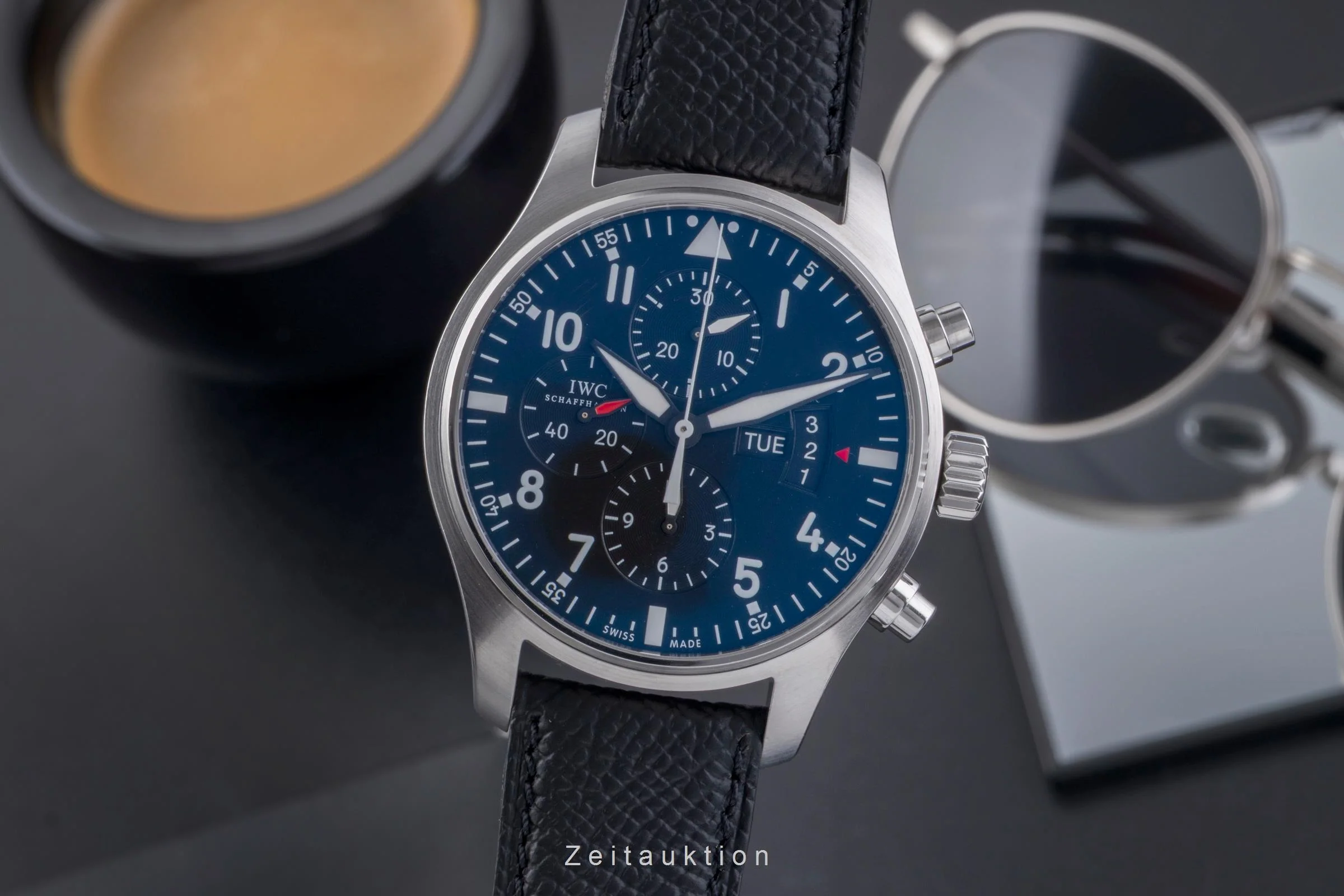 IWC Fliegerchronograph chronograph steel automatic men's watch IW377701 LP: 7300EUR  [2505800] - Image 2