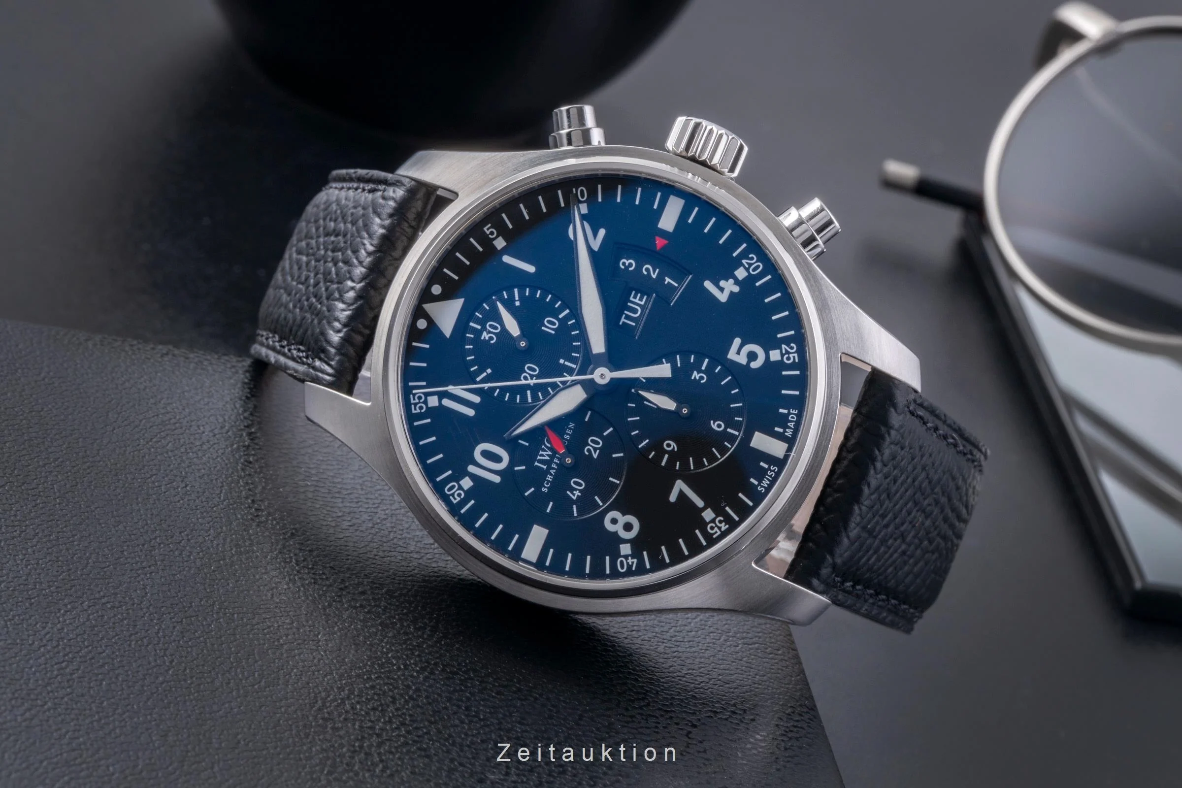 IWC Fliegerchronograph chronograph steel automatic men's watch IW377701 LP: 7300EUR  [2505800] - Image 3