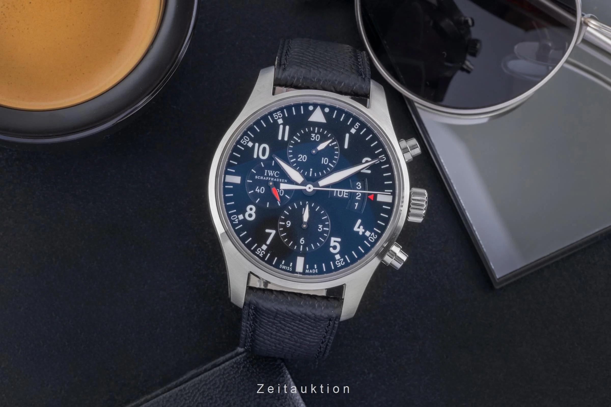 IWC Fliegerchronograph chronograph steel automatic men's watch IW377701 LP: 7300EUR  [2505800] - Image 4