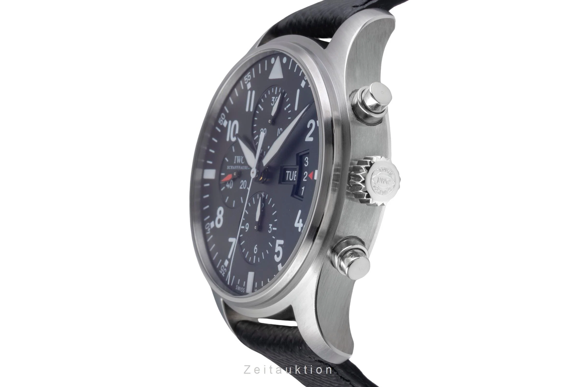 IWC Fliegerchronograph chronograph steel automatic men's watch IW377701 LP: 7300EUR  [2505800] - Image 7