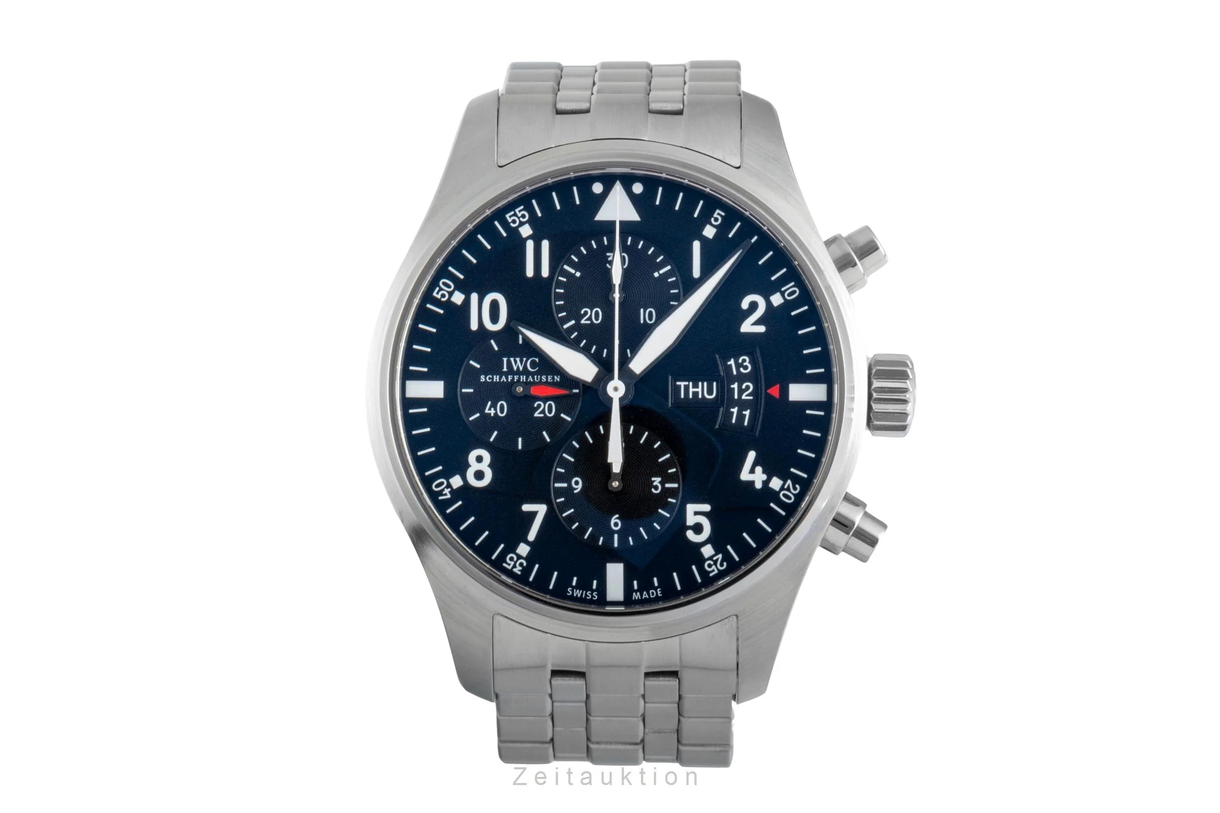 IWC Fliegerchronograph chronograph steel automatic men's watch IW377701  [2507056] - Image 5