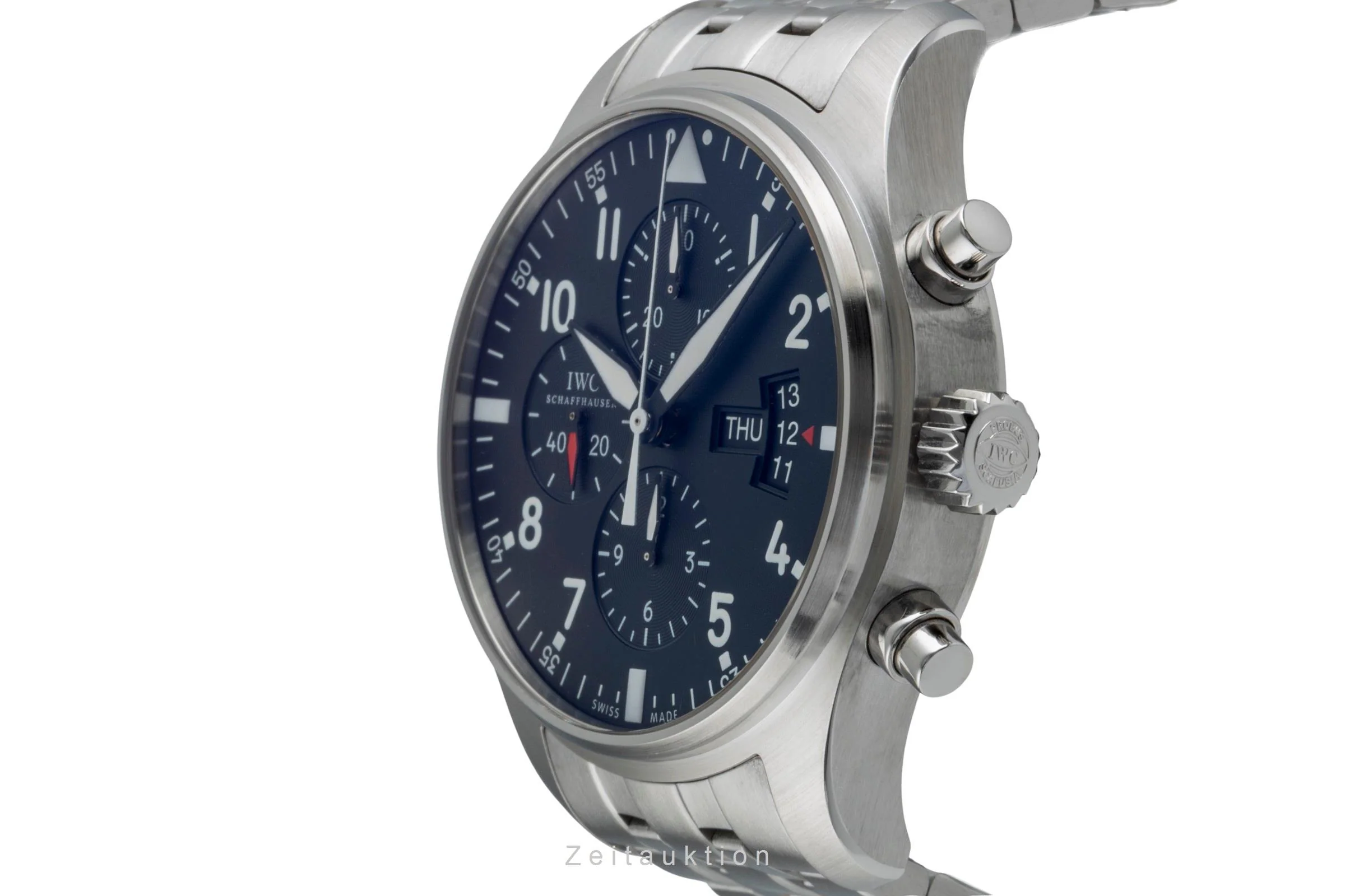 IWC Fliegerchronograph chronograph steel automatic men's watch IW377701  [2507056] - Image 7