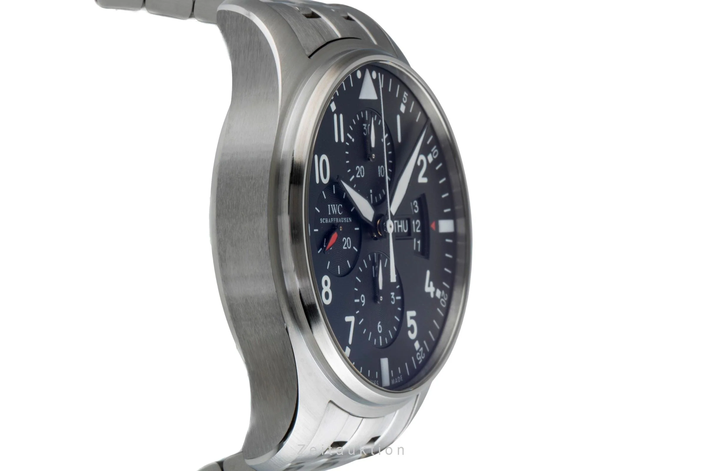 IWC Fliegerchronograph chronograph steel automatic men's watch IW377701  [2507056] - Image 8