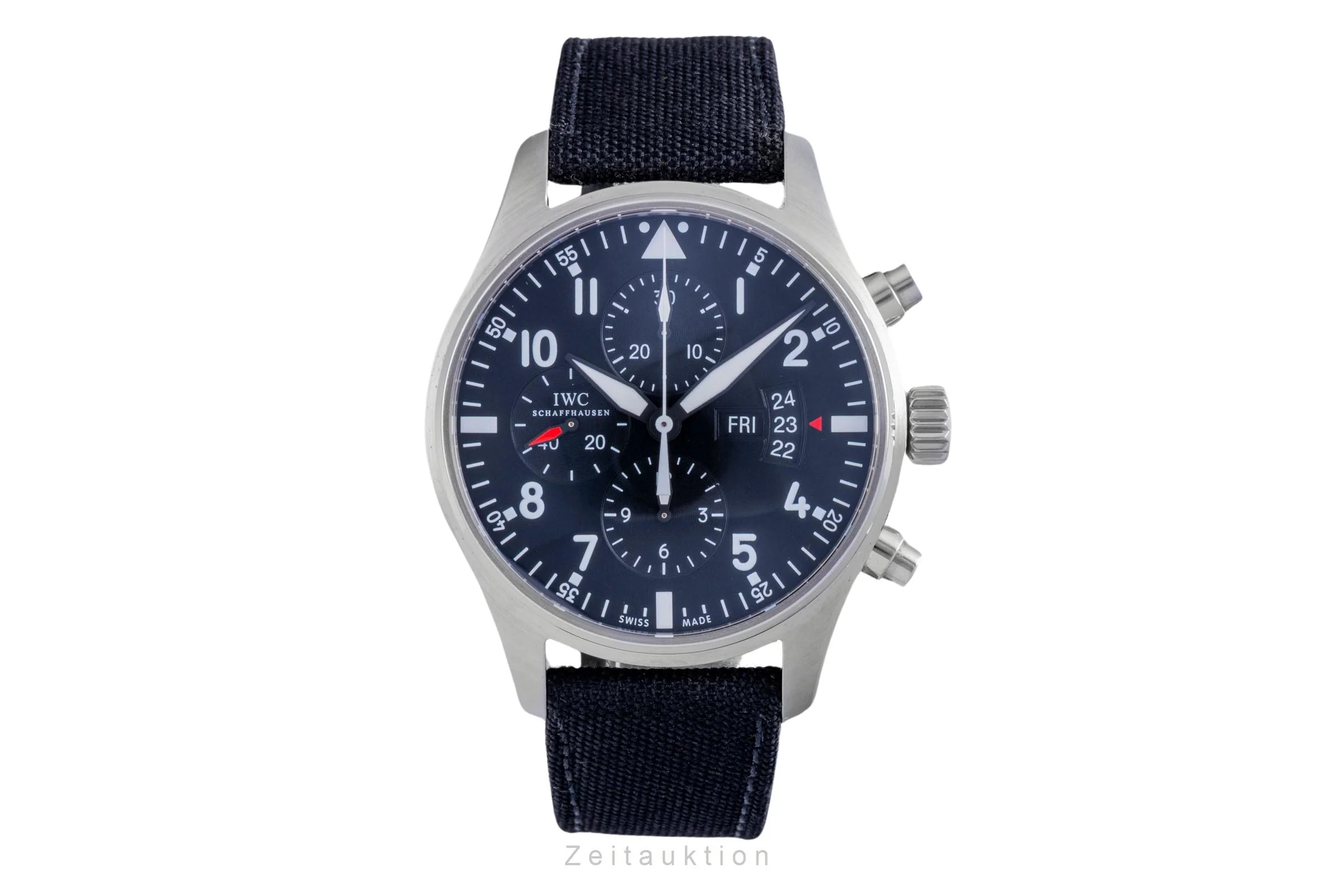 IWC Fliegerchronograph chronograph steel automatic men's watch IW377701 LP: 7800EUR  [2600517] - Image 5