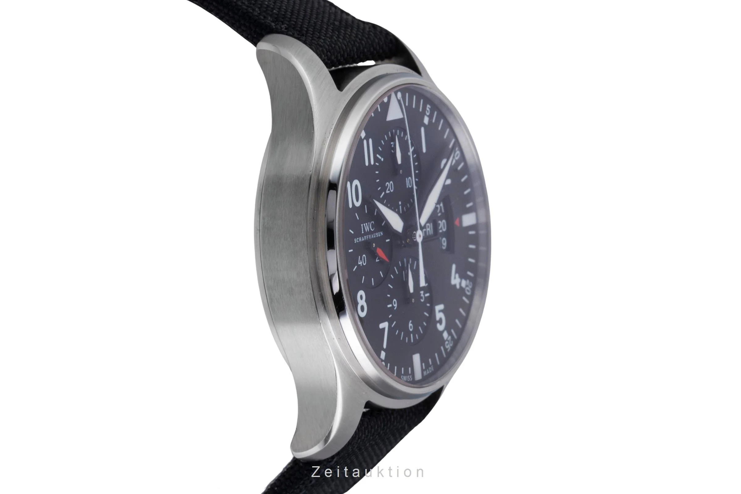 IWC Fliegerchronograph chronograph steel automatic men's watch IW377701 LP: 7800EUR  [2600517] - Image 8