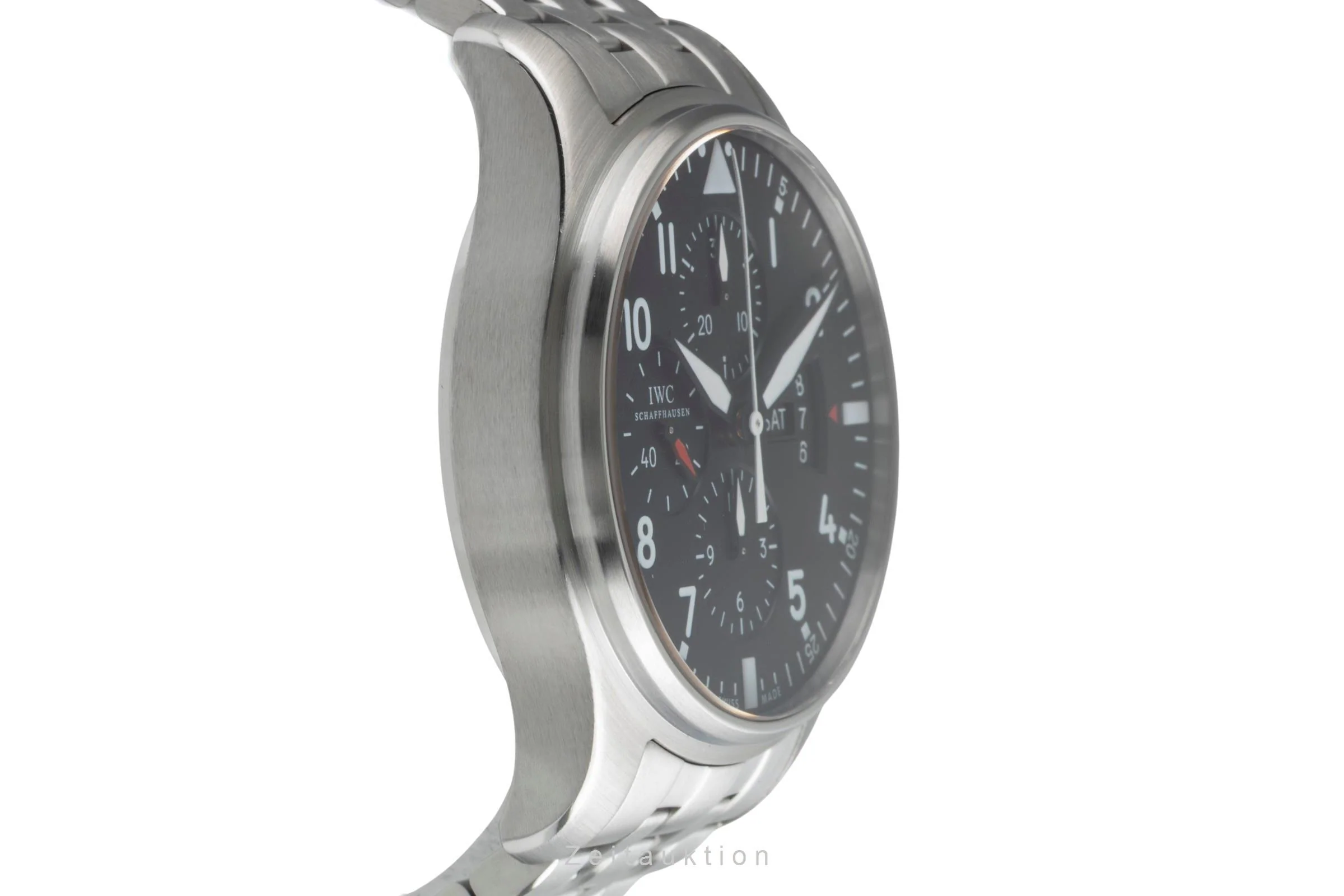 IWC Fliegerchronograph chronograph steel automatic men's watch IW377704  [2504890] - Image 8